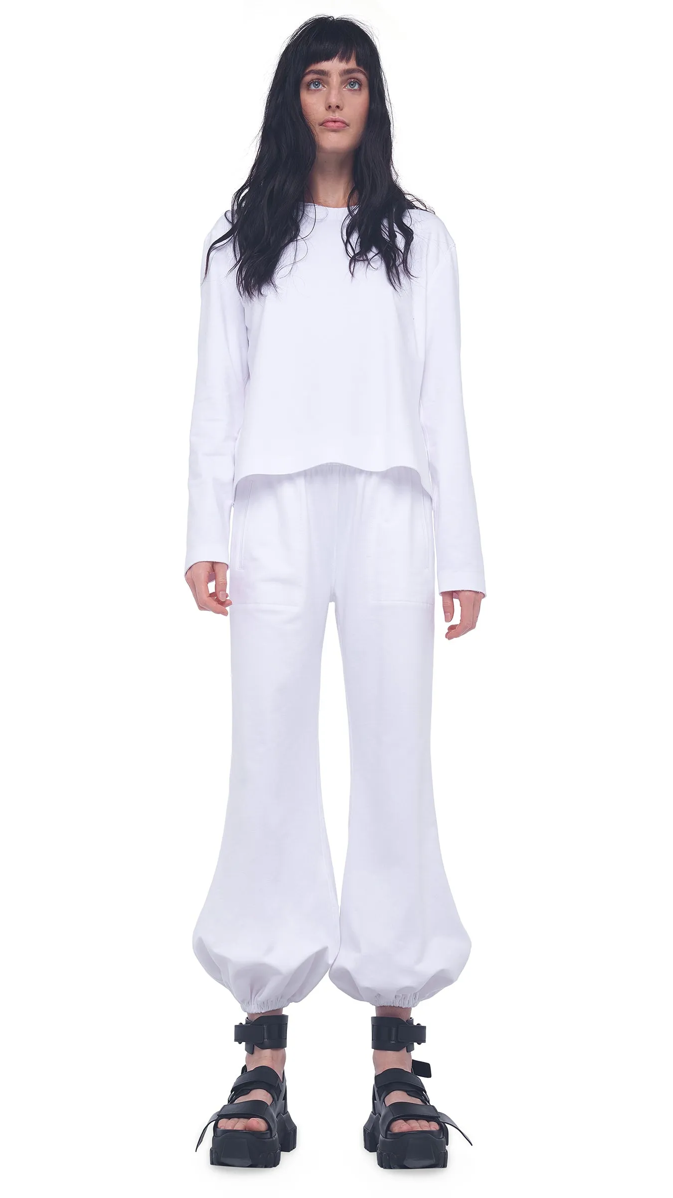 BF PUFF JOG PANT sold by Norma Kamali