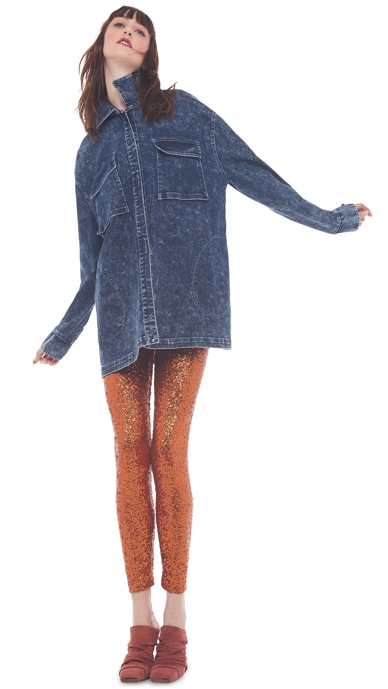 OVERSIZED BF NK CARGO SHIRT sold by Norma Kamali product image thumbnail 5