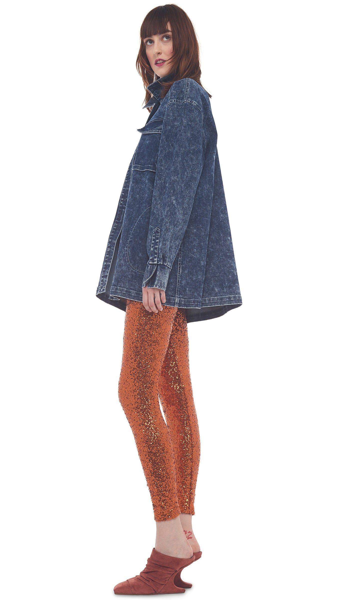 OVERSIZED BF NK CARGO SHIRT sold by Norma Kamali product image thumbnail 2