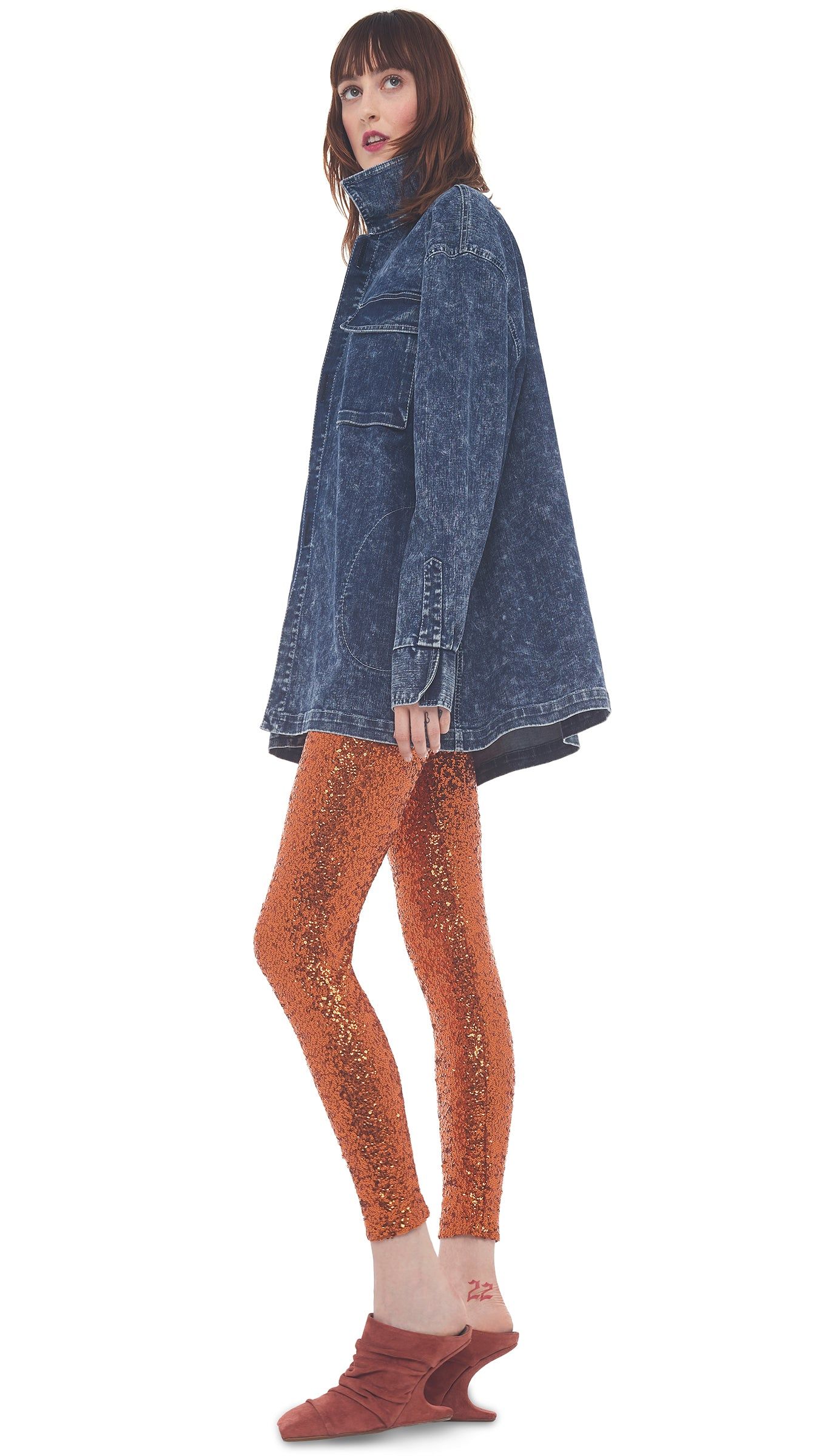 OVERSIZED BF NK CARGO SHIRT sold by Norma Kamali product image thumbnail 7