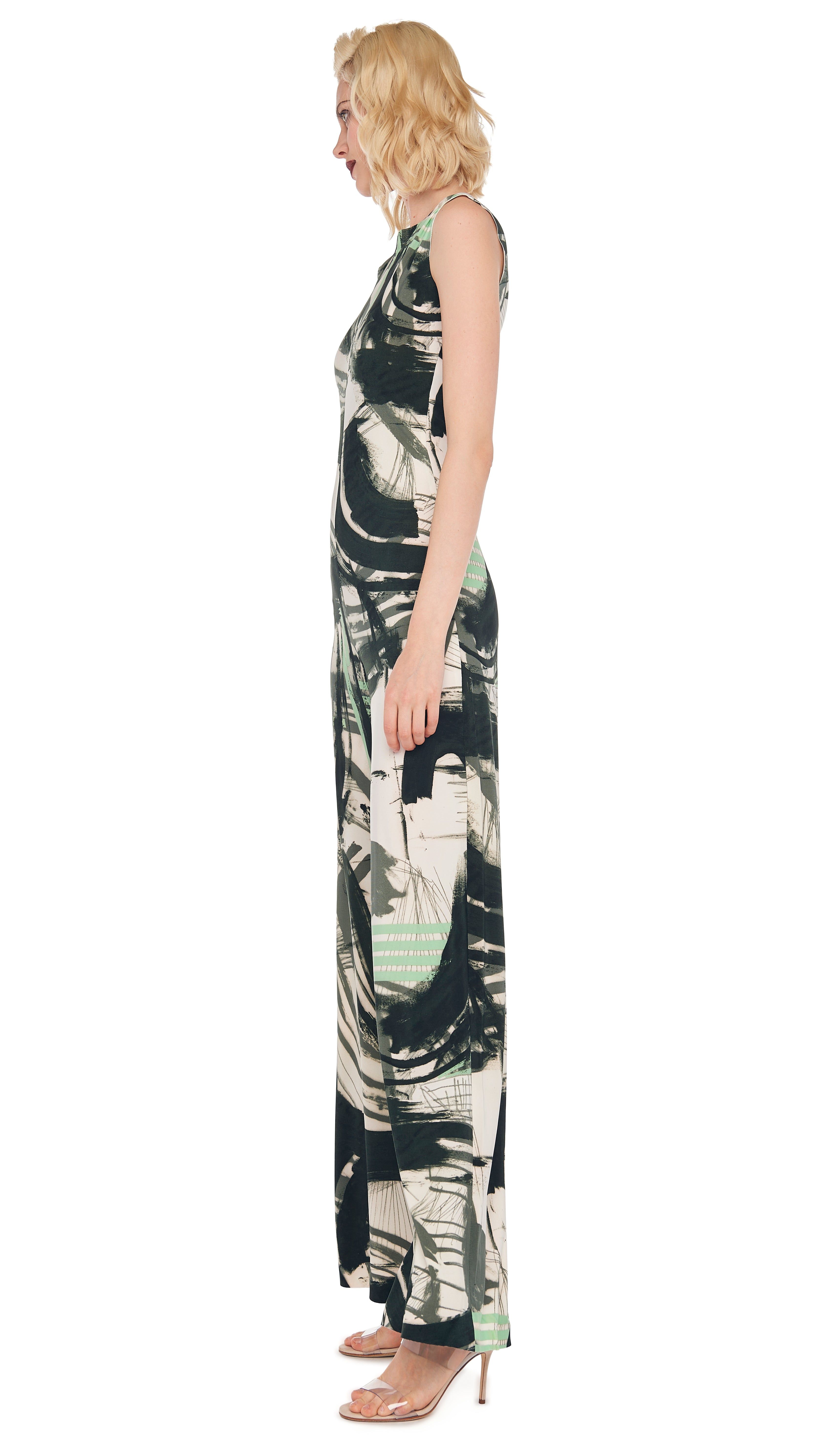 SLEEVELESS JUMPSUIT sold by Norma Kamali product image thumbnail 2