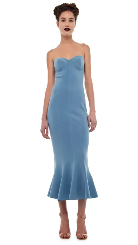 CORSET DRESS TO MIDCALF made by Norma Kamali