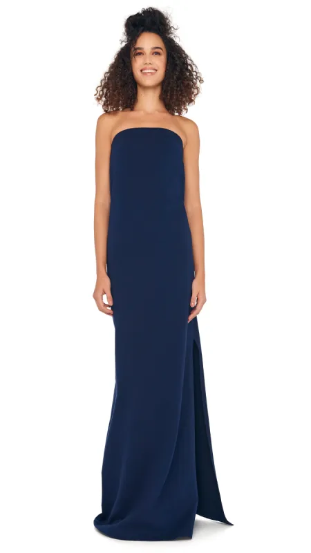 STRAPLESS SIDE SLIT GOWN sold by Norma Kamali