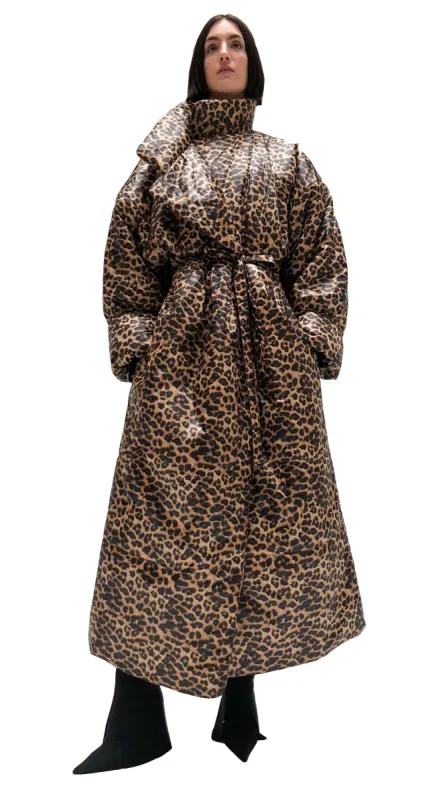 OVERSIZED SLEEPING BAG COAT sold by Norma Kamali