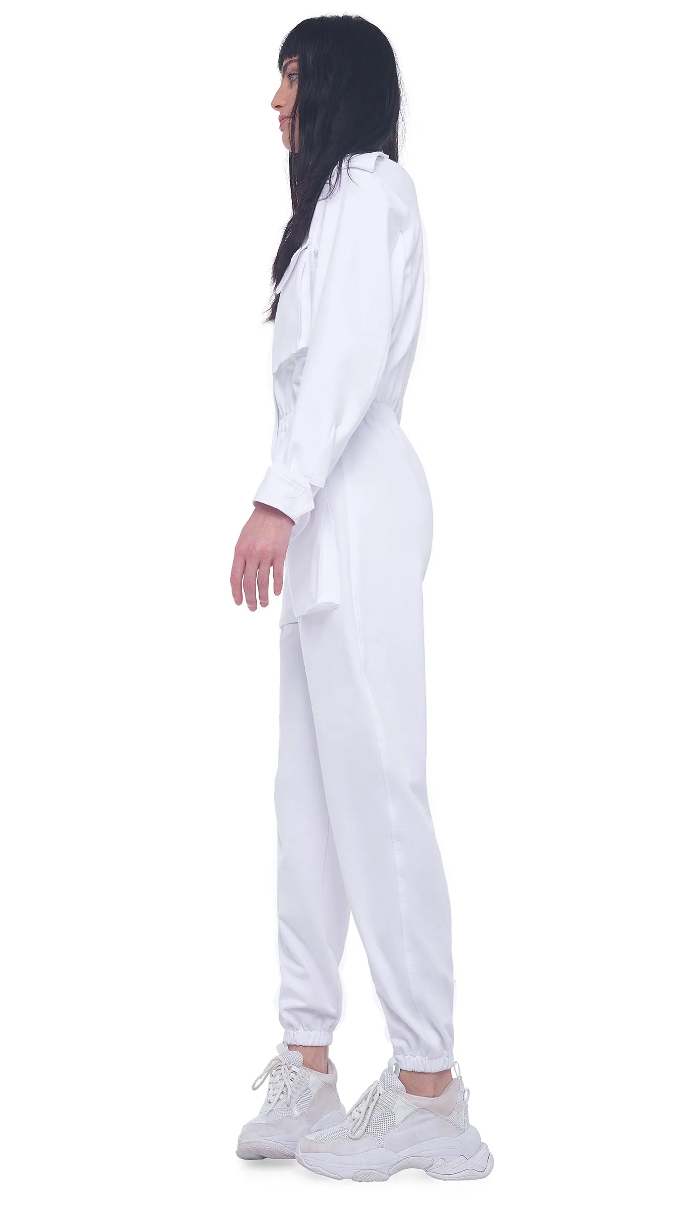 TURTLE CARGO JUMPSUIT sold by Norma Kamali product image thumbnail 2