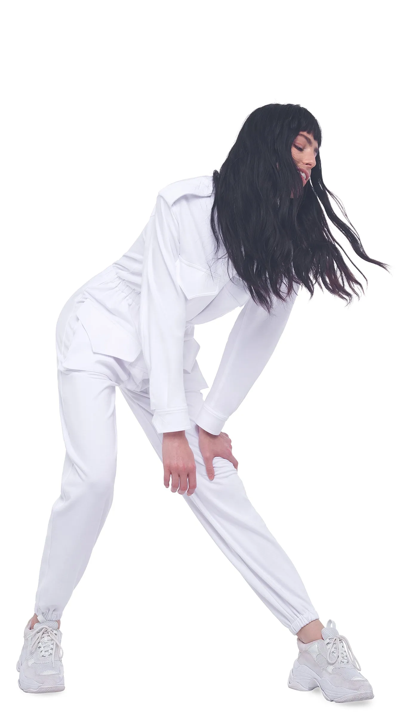 TURTLE CARGO JUMPSUIT sold by Norma Kamali product image thumbnail 5