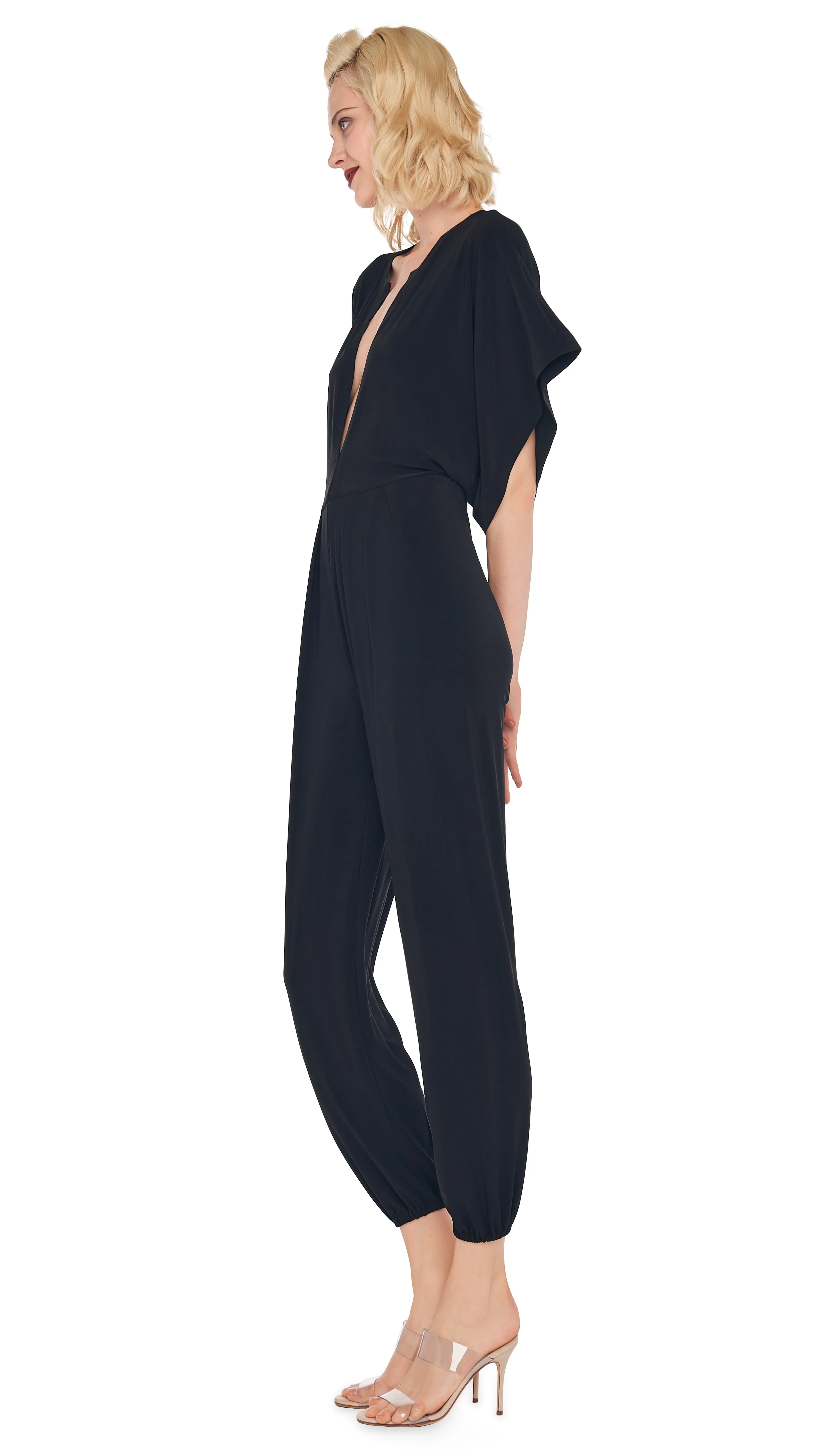 RECTANGLE JOG JUMPSUIT sold by Norma Kamali product image thumbnail 4