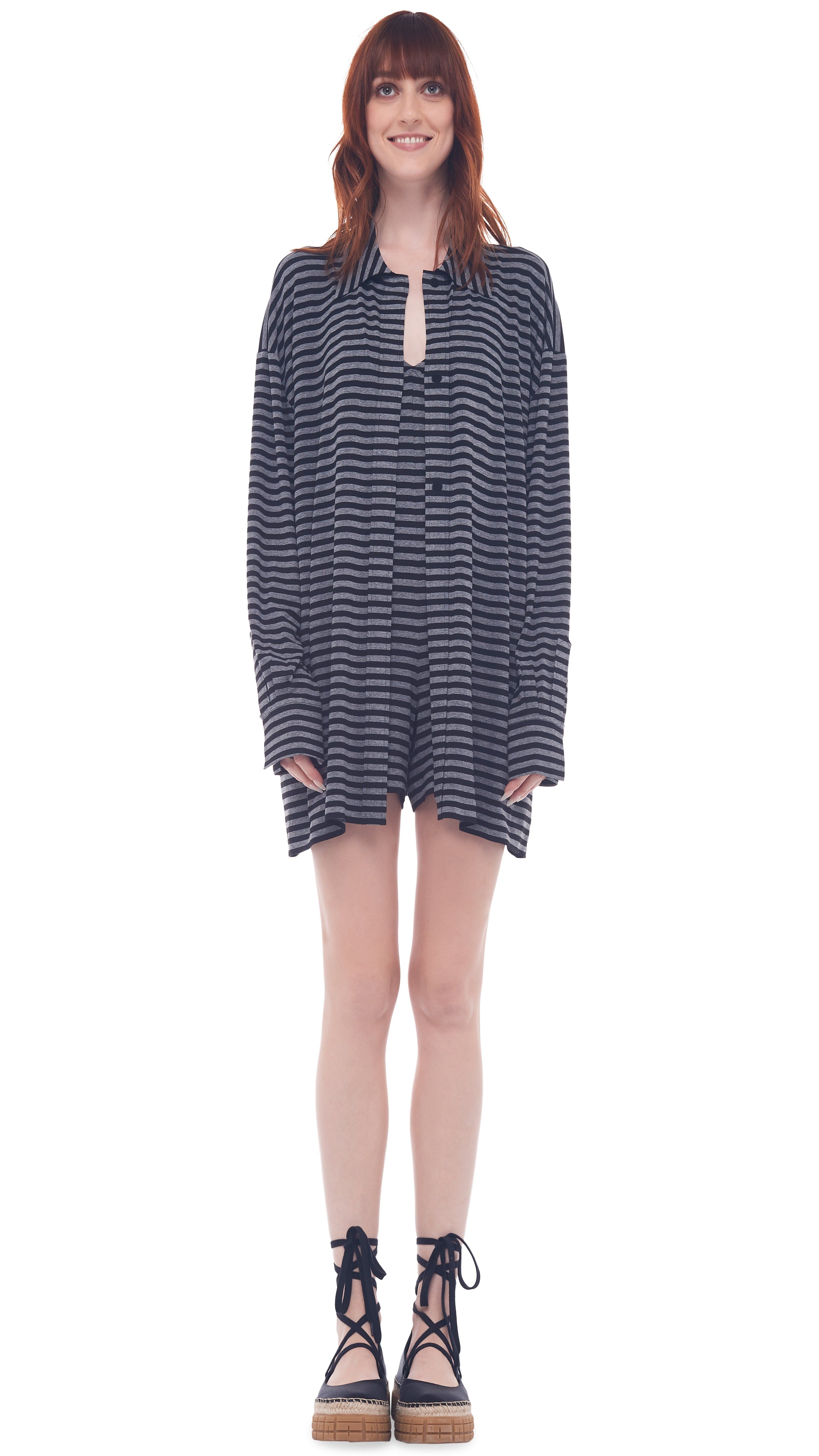 OVERSIZE BF NK SHIRT sold by Norma Kamali