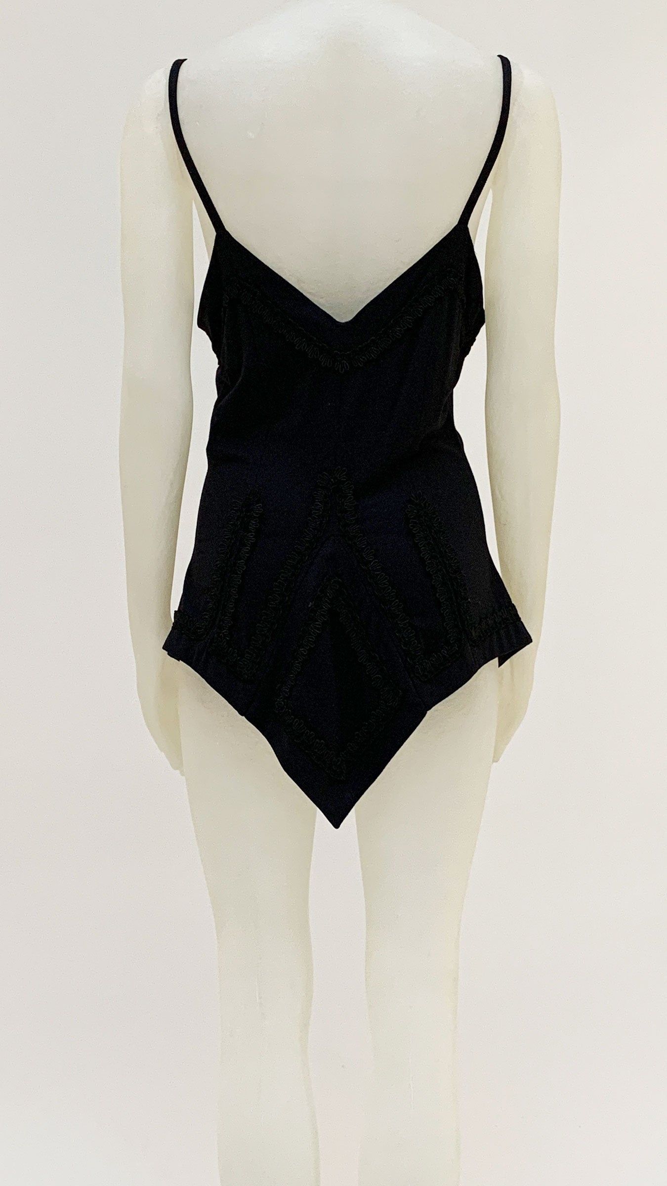 SLIP LACE EMBROIDERED TOP sold by Norma Kamali product image thumbnail 3