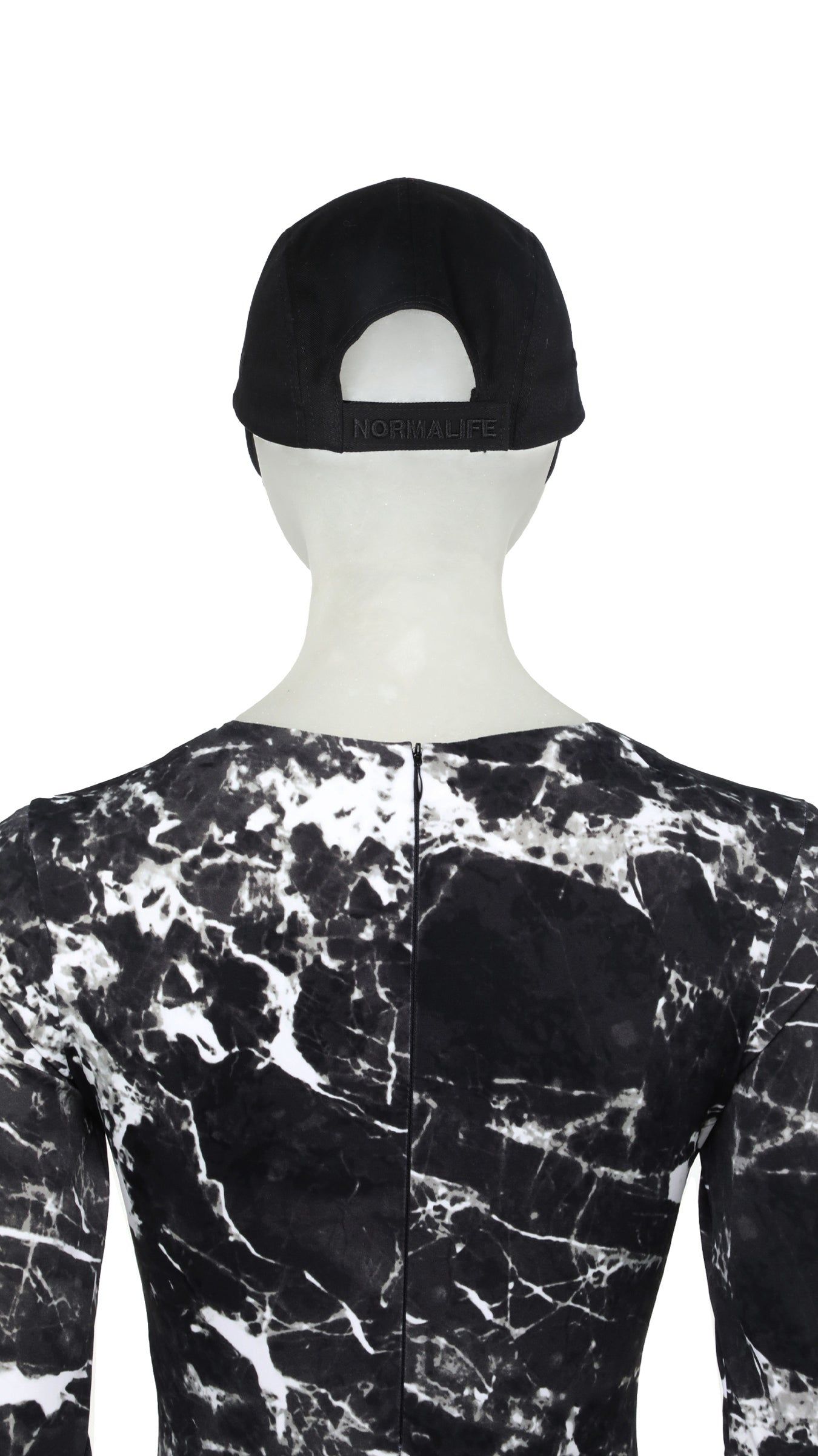 LONG BILL BASEBALL CAP sold by Norma Kamali product image thumbnail 3