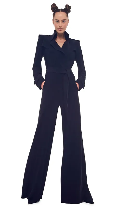 DB TRENCH ELEPHANT JUMPSUIT sold by Norma Kamali