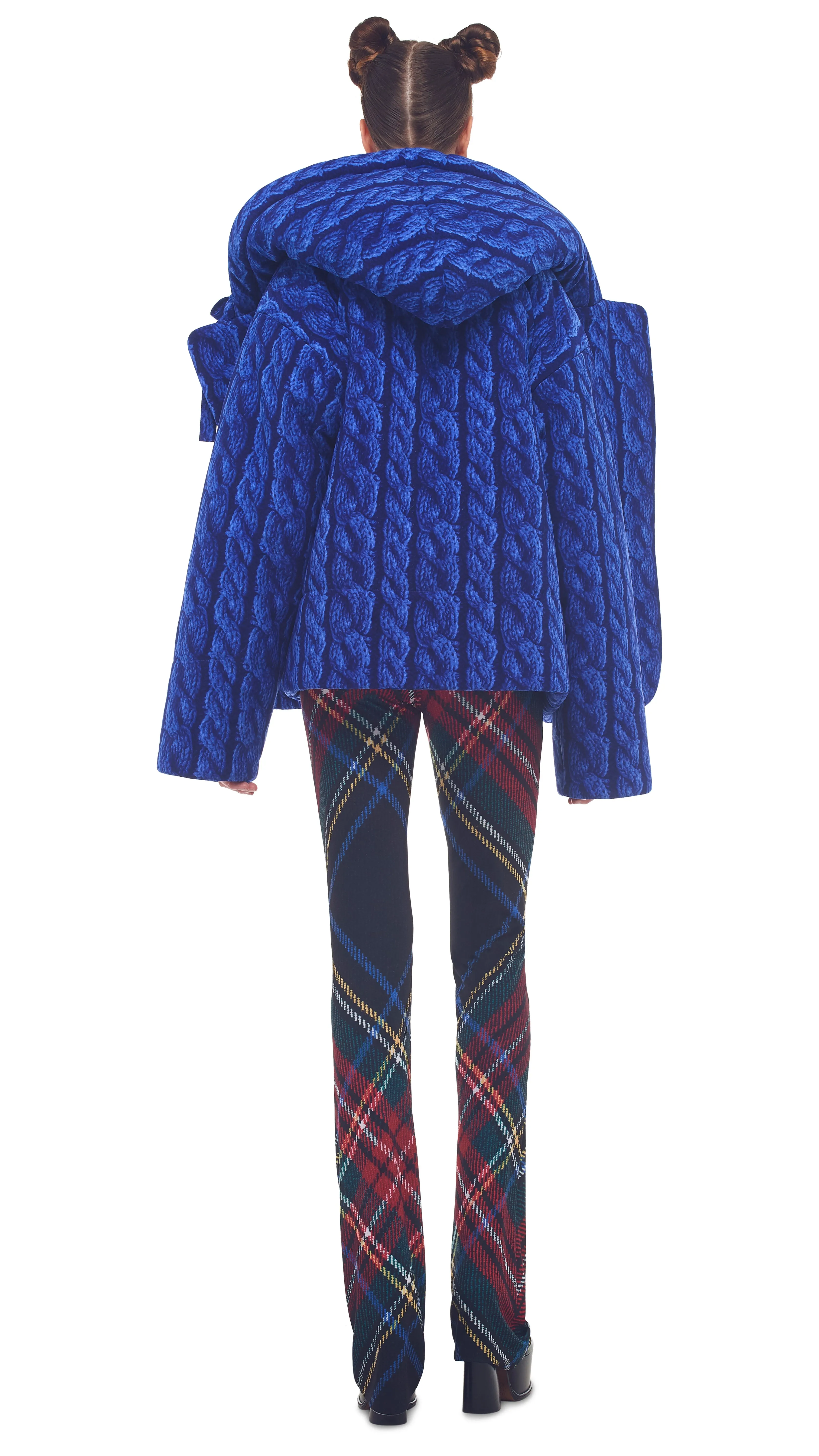 HOODED SLEEPING BAG COAT sold by Norma Kamali product image thumbnail 3