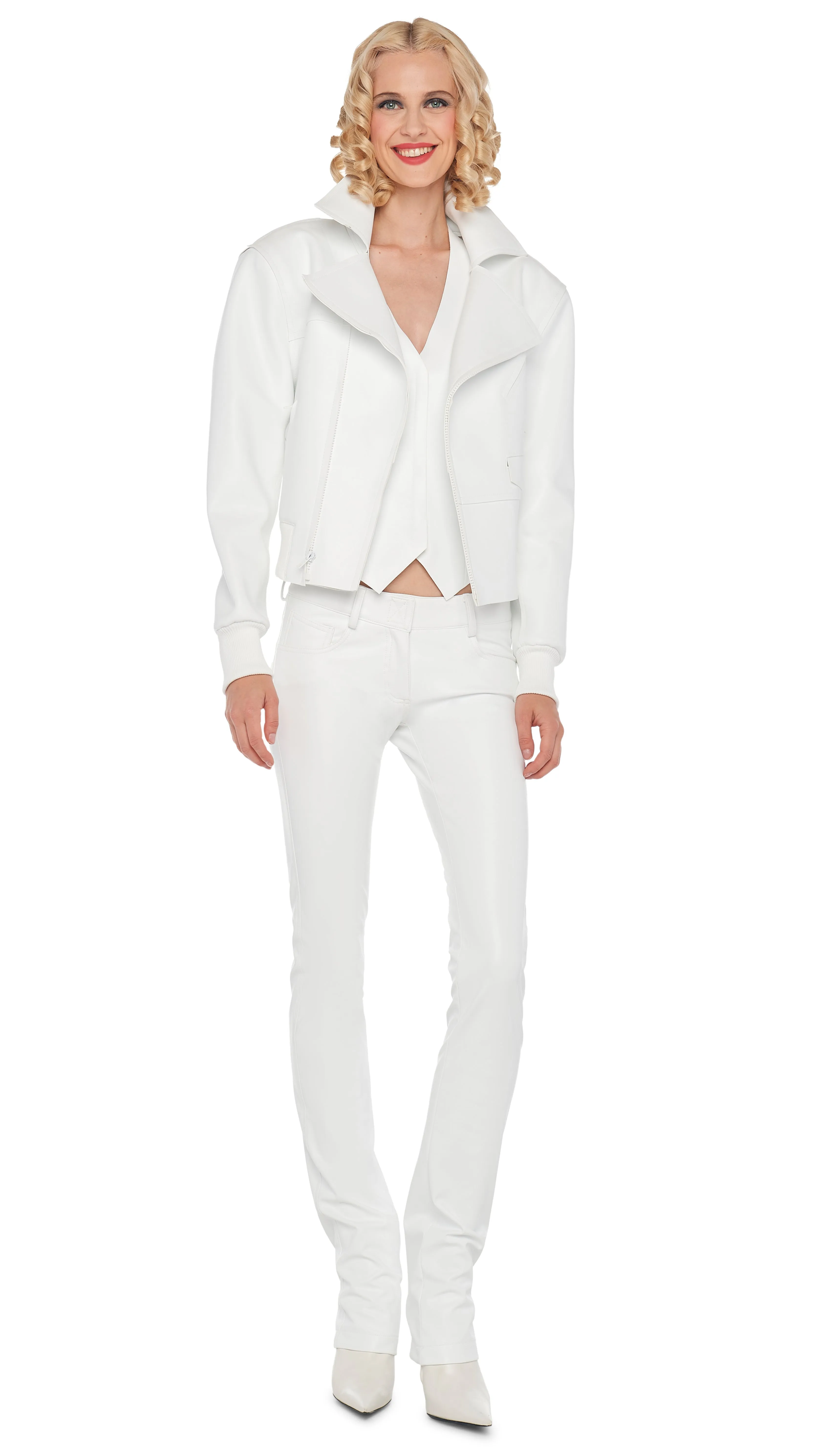 MINI MOTO JACKET sold by Norma Kamali