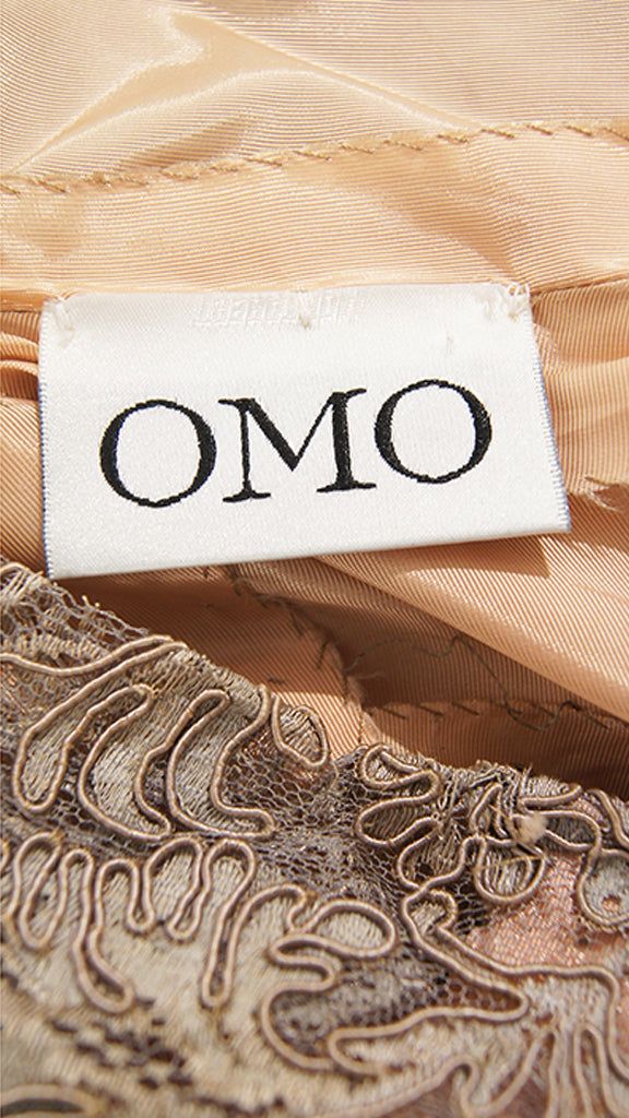 SILK AND LACE DRESS BELOW KNEE sold by Norma Kamali product image thumbnail 3