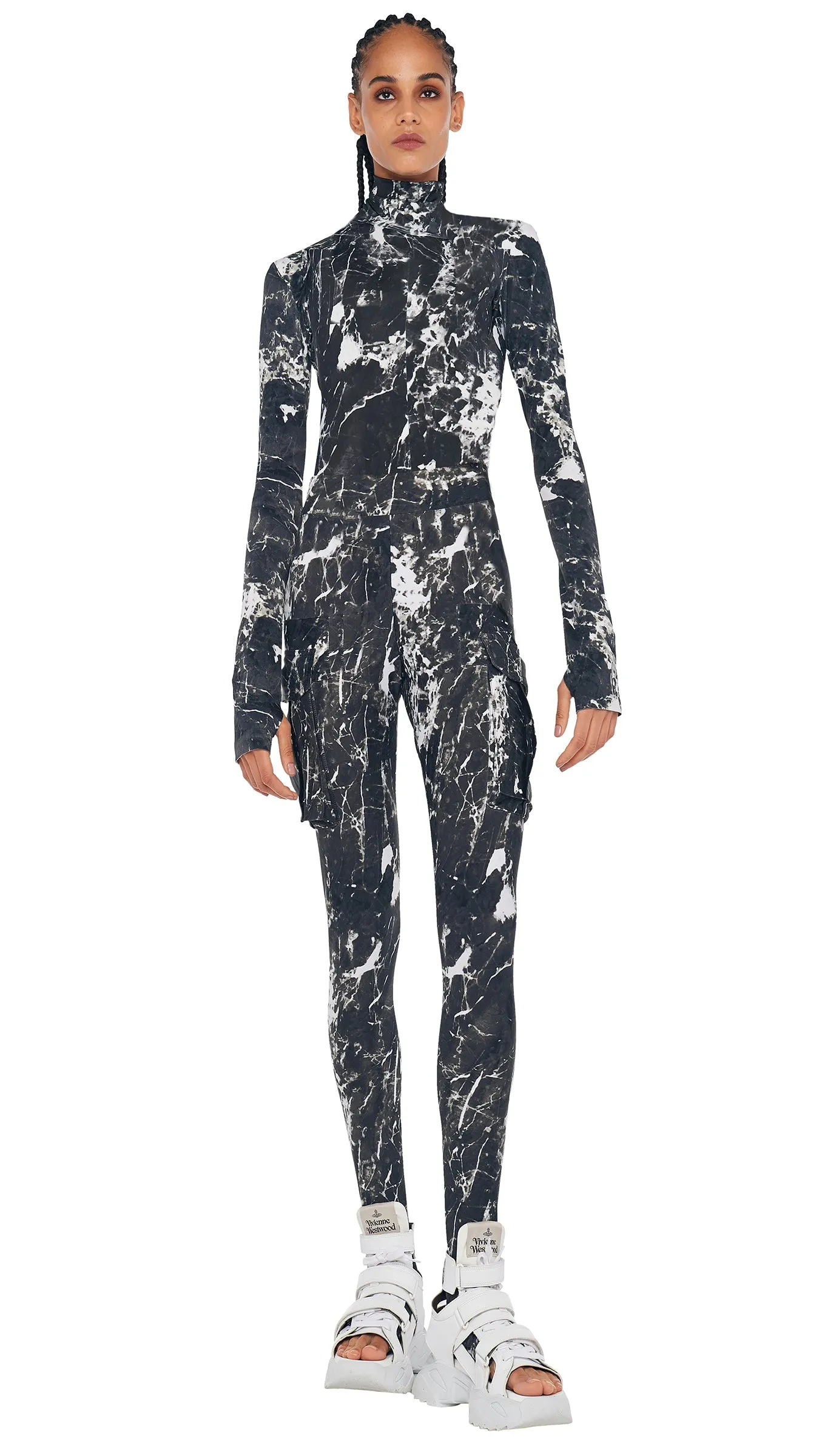 SLIM FIT LONG SLEEVE TURTLE TOP sold by Norma Kamali