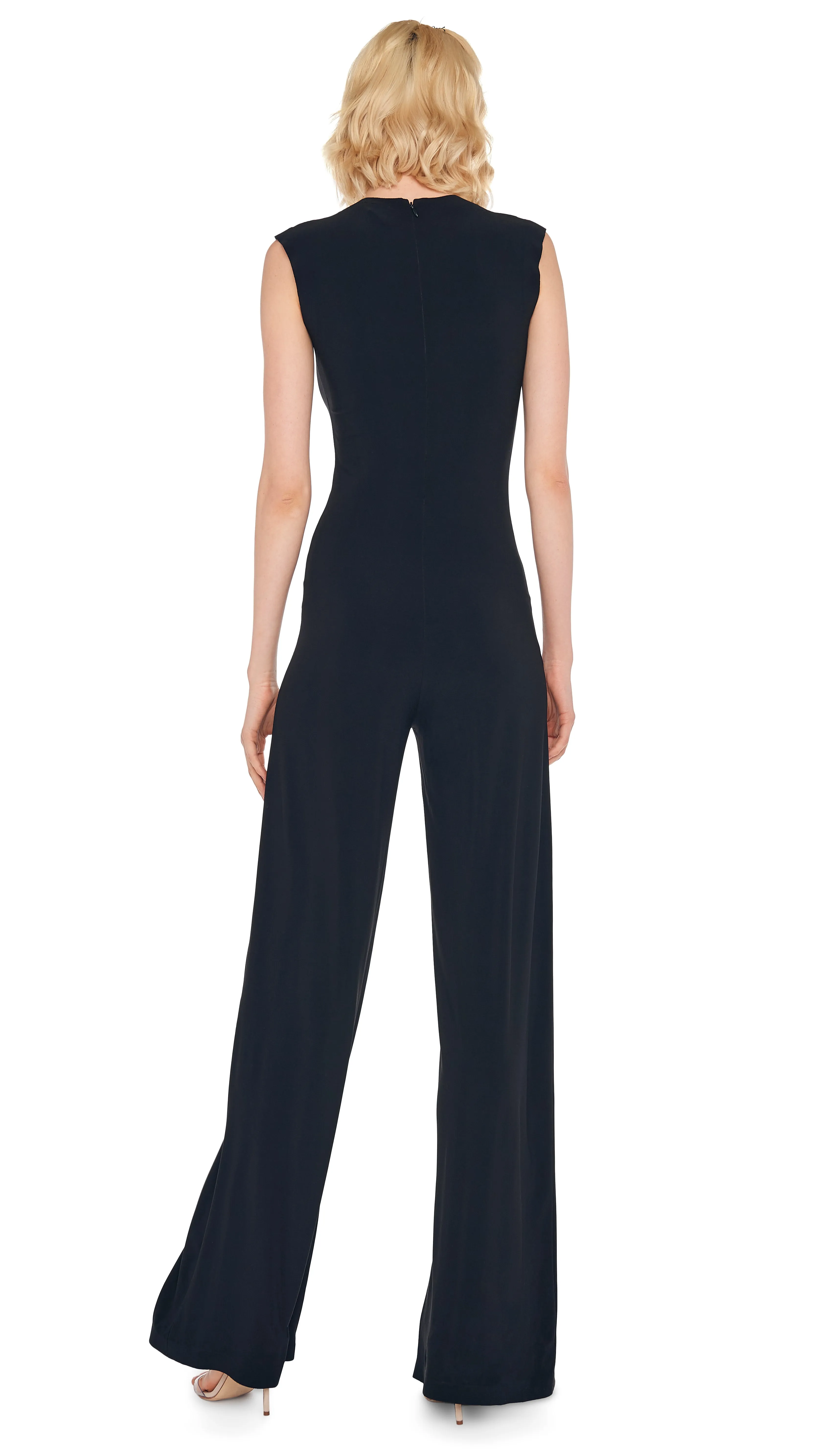 SLEEVELESS JUMPSUIT sold by Norma Kamali product image thumbnail 3