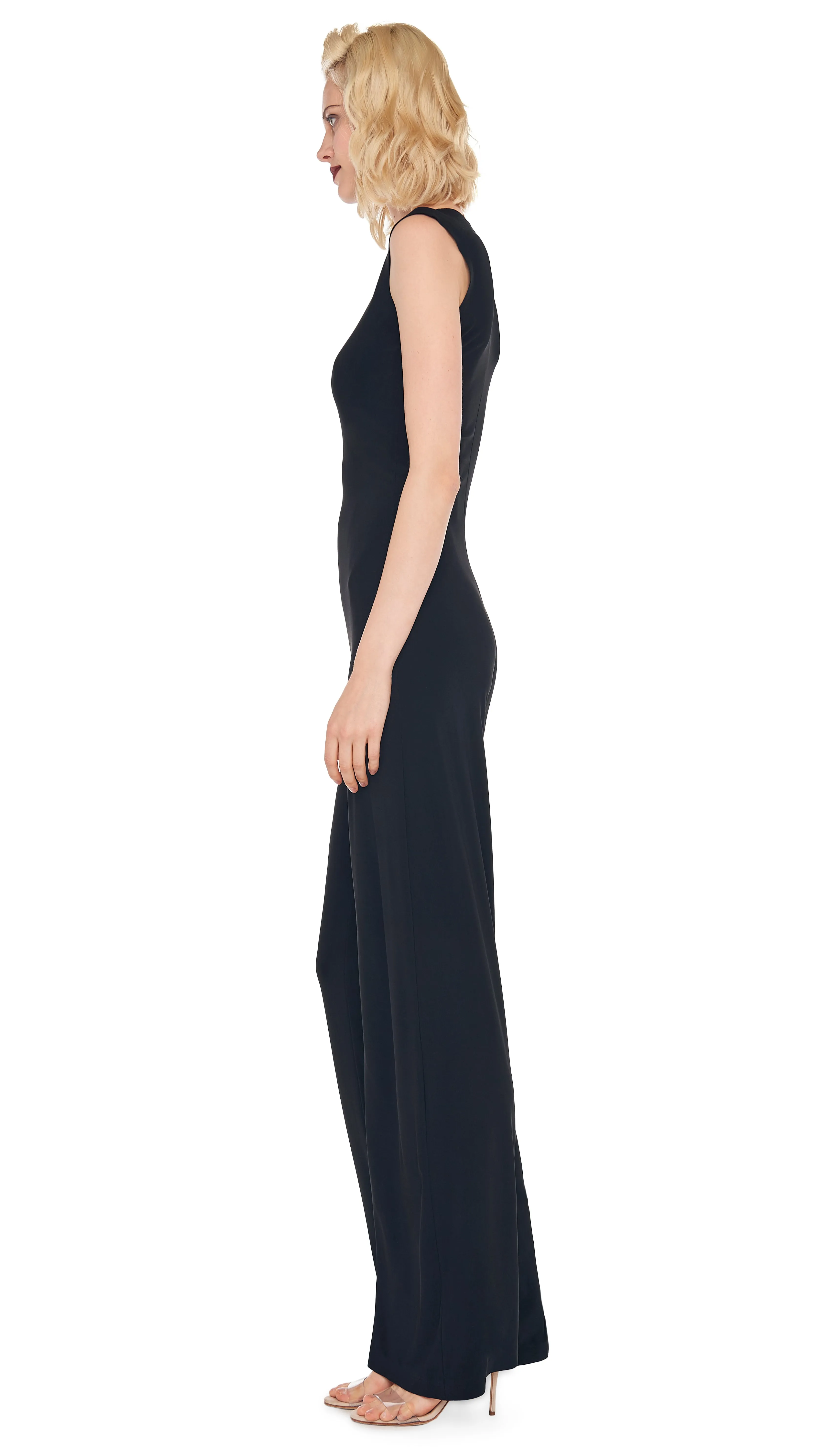 SLEEVELESS JUMPSUIT sold by Norma Kamali product image thumbnail 2