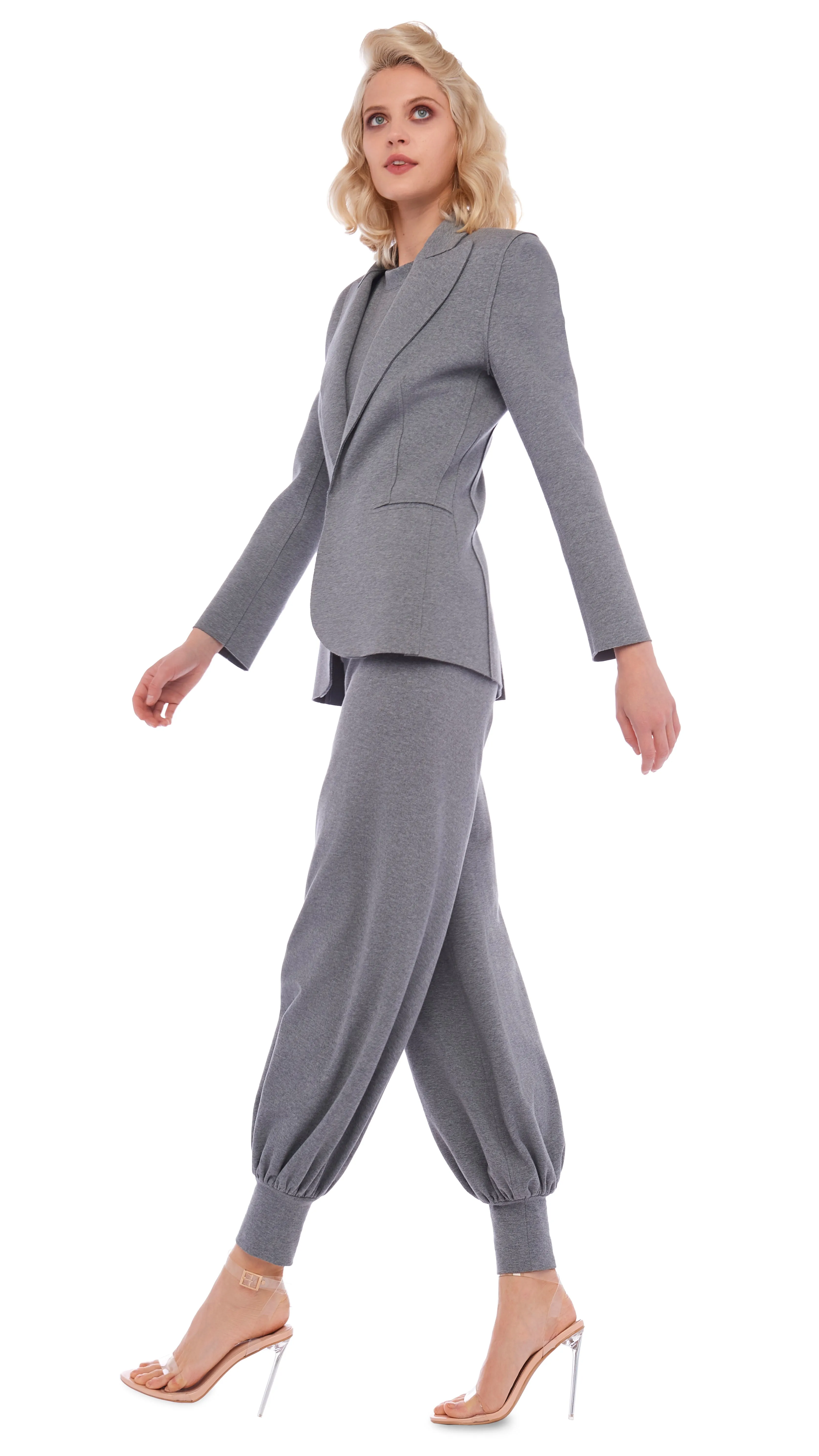 CLASSIC SINGLE BREASTED JACKET sold by Norma Kamali product image thumbnail 4