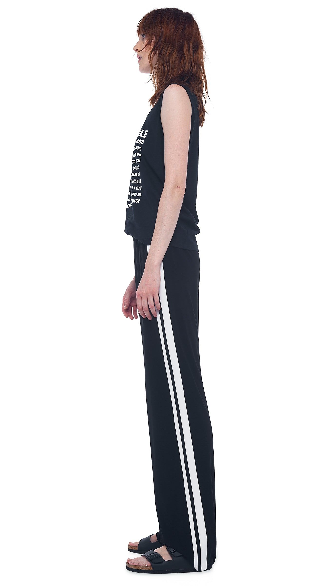 I AM INVINCIBLE TEE sold by Norma Kamali product image thumbnail 2