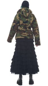 HOODED SLEEPING BAG JACKET sold by Norma Kamali