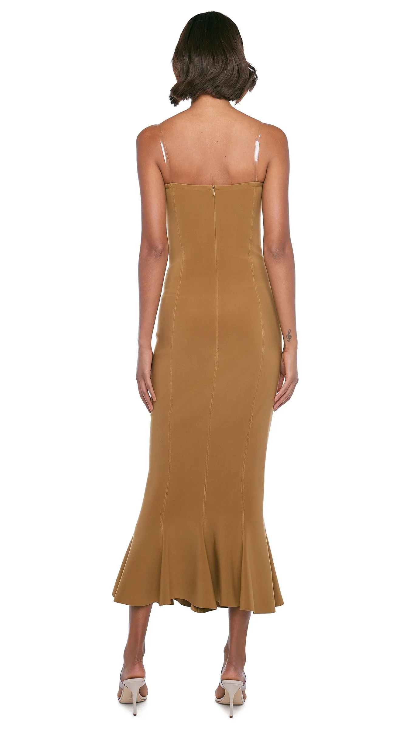 CORSET DRESS TO MIDCALF sold by Norma Kamali product image thumbnail 3