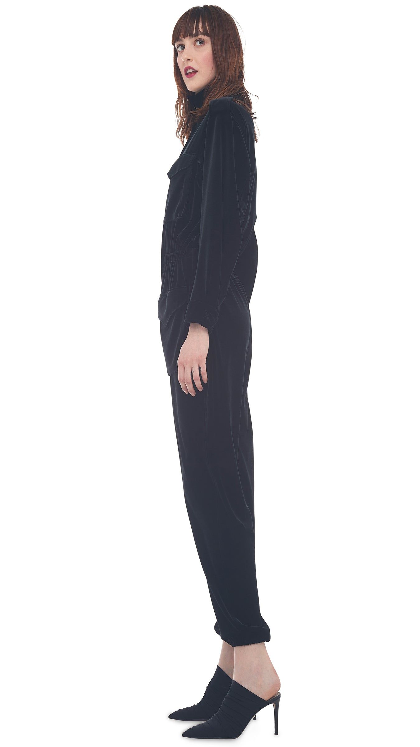 TURTLE CARGO JUMPSUIT sold by Norma Kamali product image thumbnail 2
