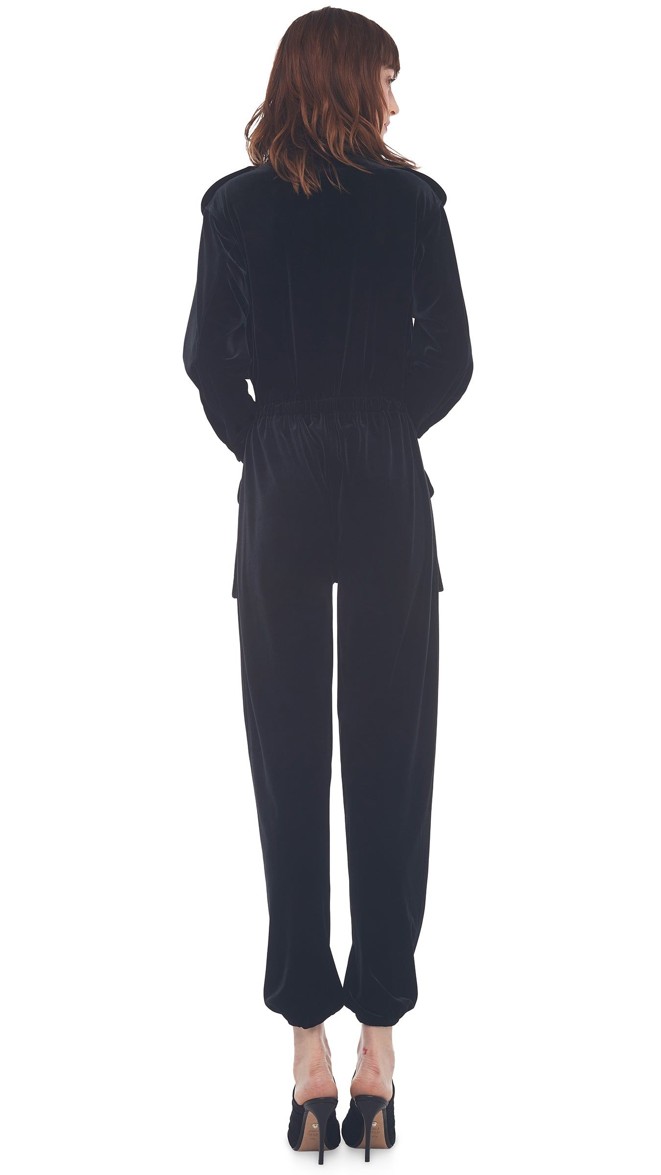 TURTLE CARGO JUMPSUIT sold by Norma Kamali product image thumbnail 3