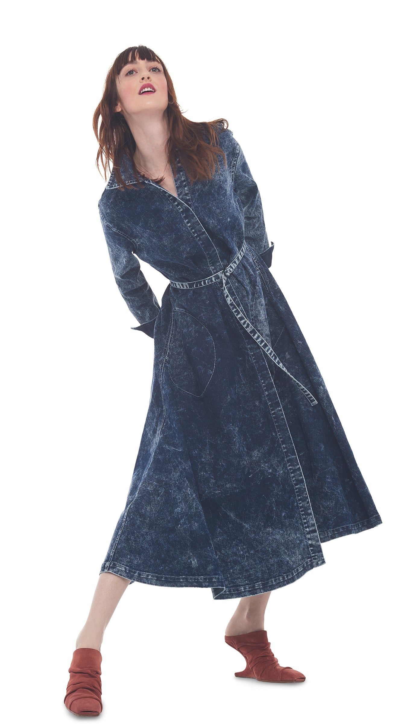 BF NK SHIRT A LINE DRESS sold by Norma Kamali product image thumbnail 4