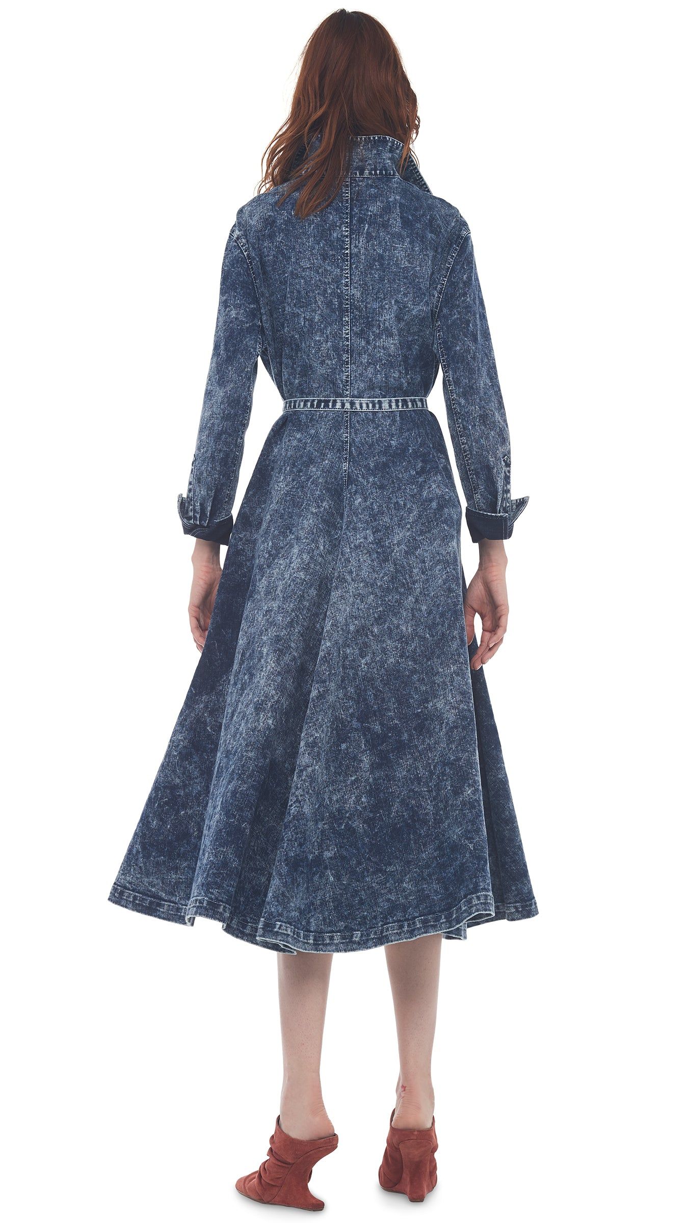 BF NK SHIRT A LINE DRESS sold by Norma Kamali product image thumbnail 3