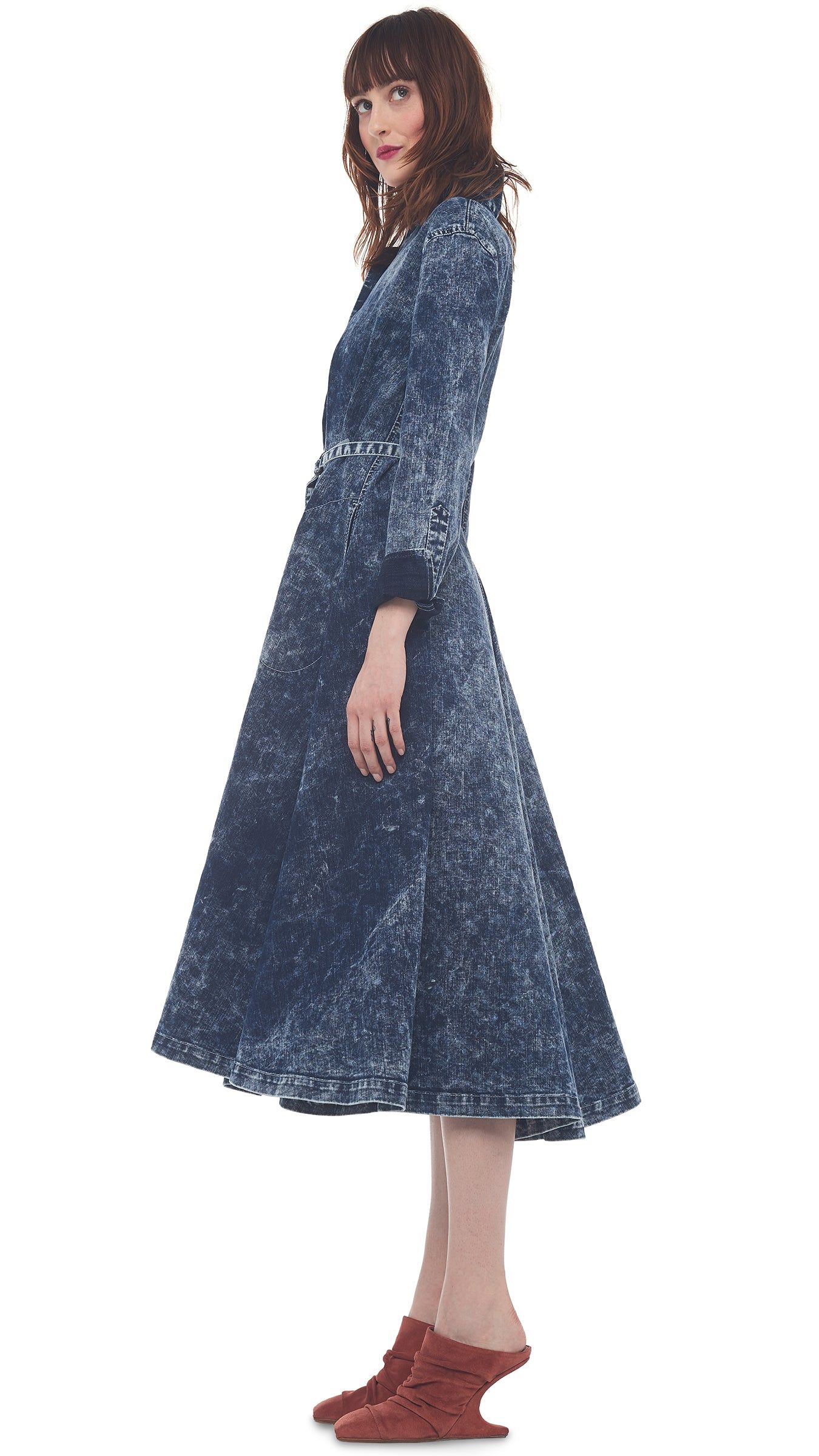 BF NK SHIRT A LINE DRESS sold by Norma Kamali product image thumbnail 2