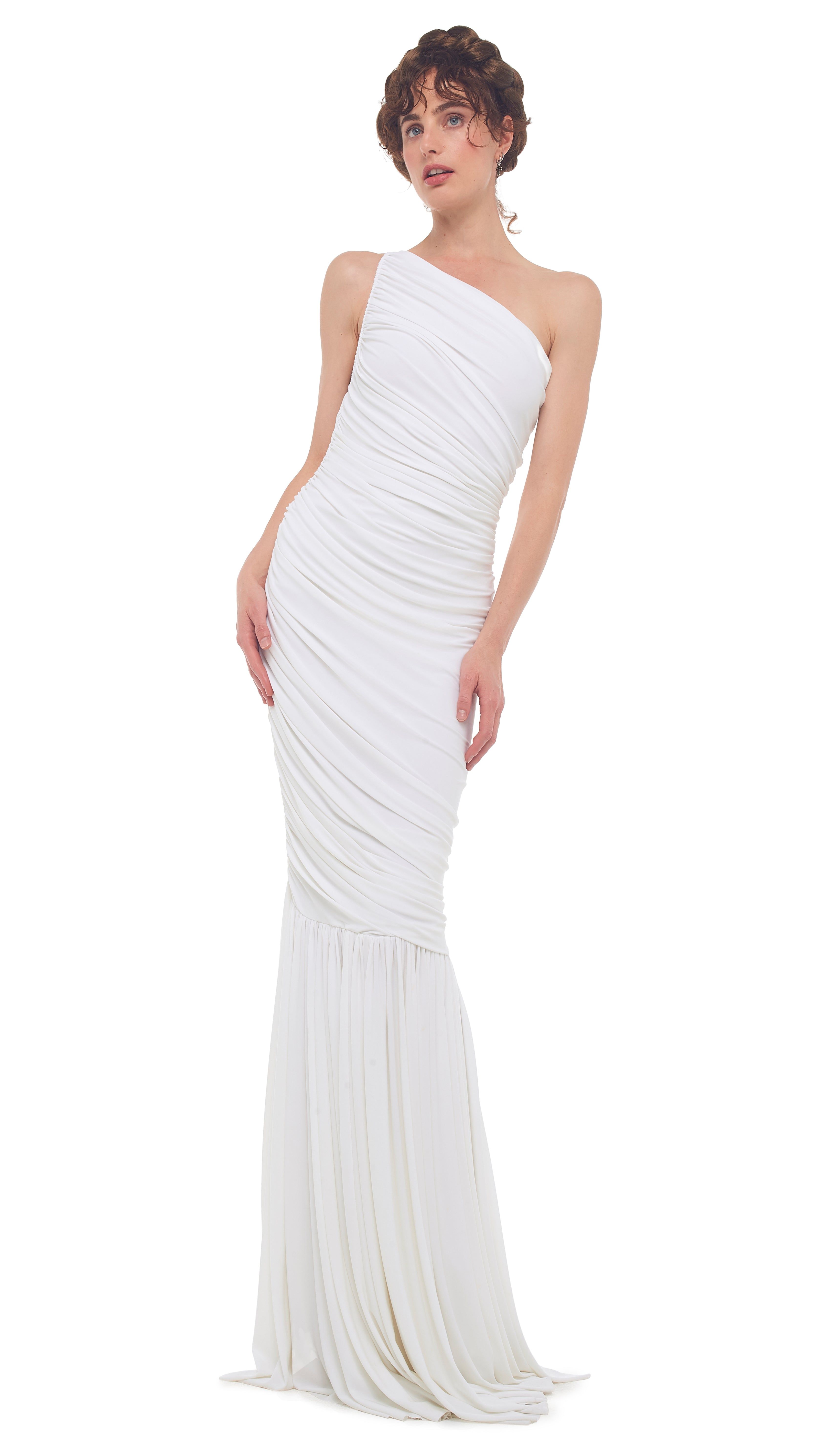 DIANA FISHTAIL GOWN sold by Norma Kamali product image thumbnail 4