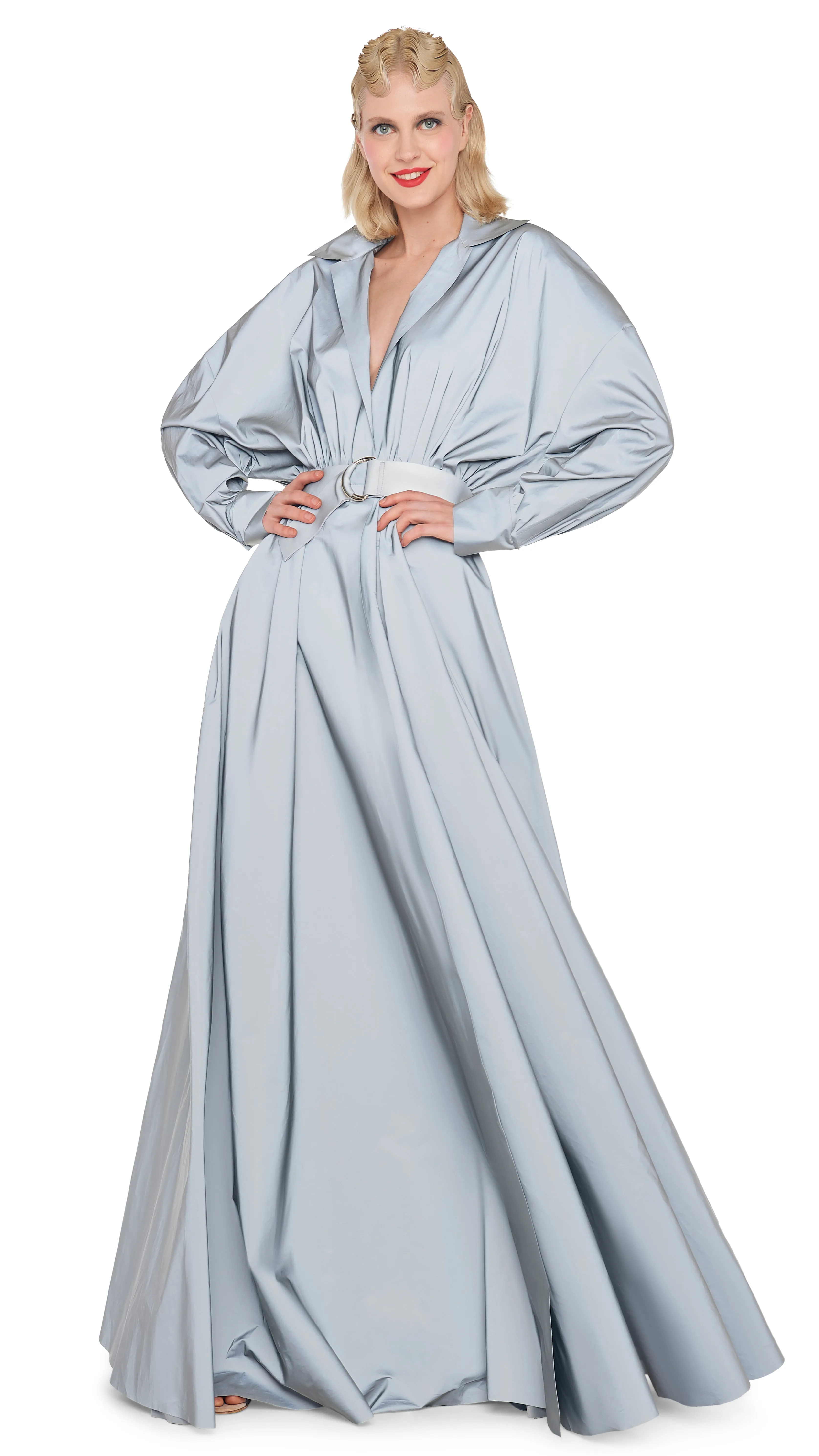 SUPER OS BF NK SHIRT GOWN sold by Norma Kamali product image thumbnail 4
