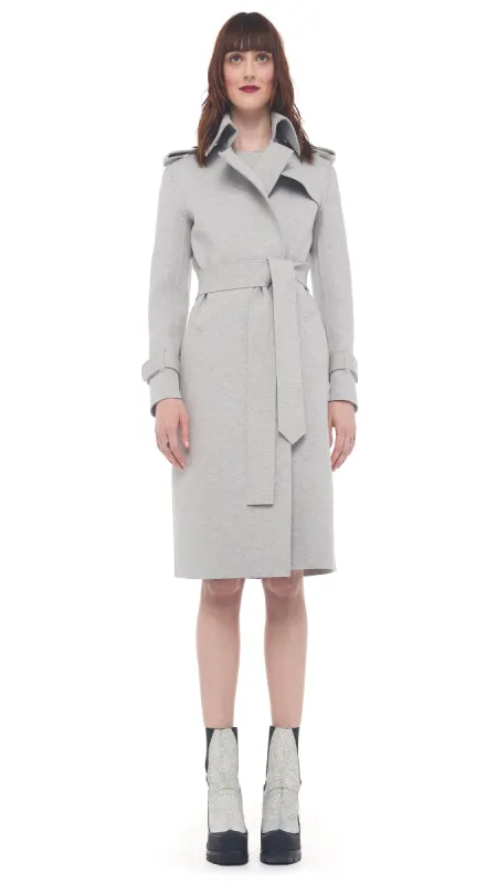 DOUBLE BREASTED TRENCH sold by Norma Kamali