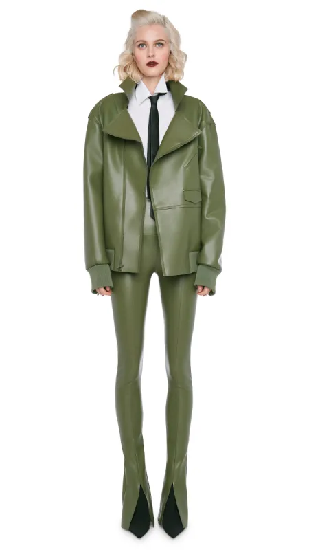 OVERSIZED MOTO JACKET sold by Norma Kamali