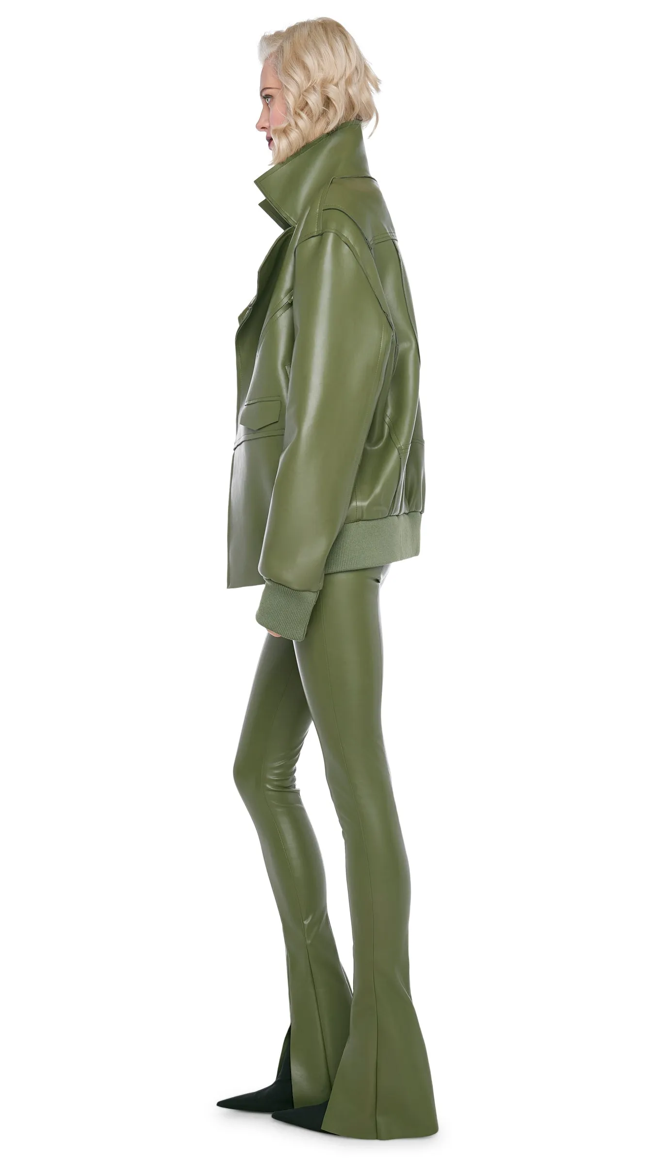 OVERSIZED MOTO JACKET sold by Norma Kamali product image thumbnail 2