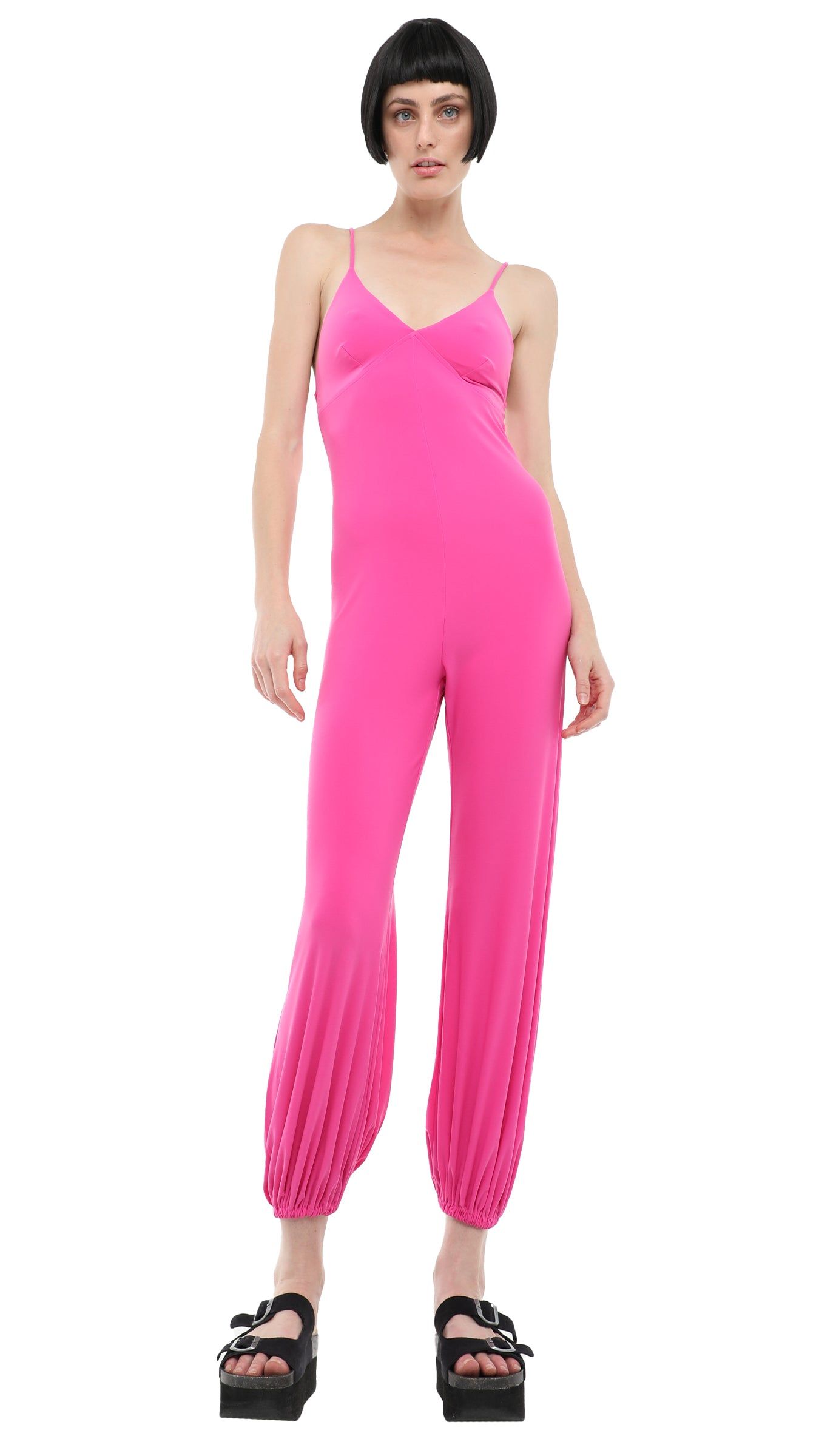 SLIP JOG JUMPSUIT sold by Norma Kamali