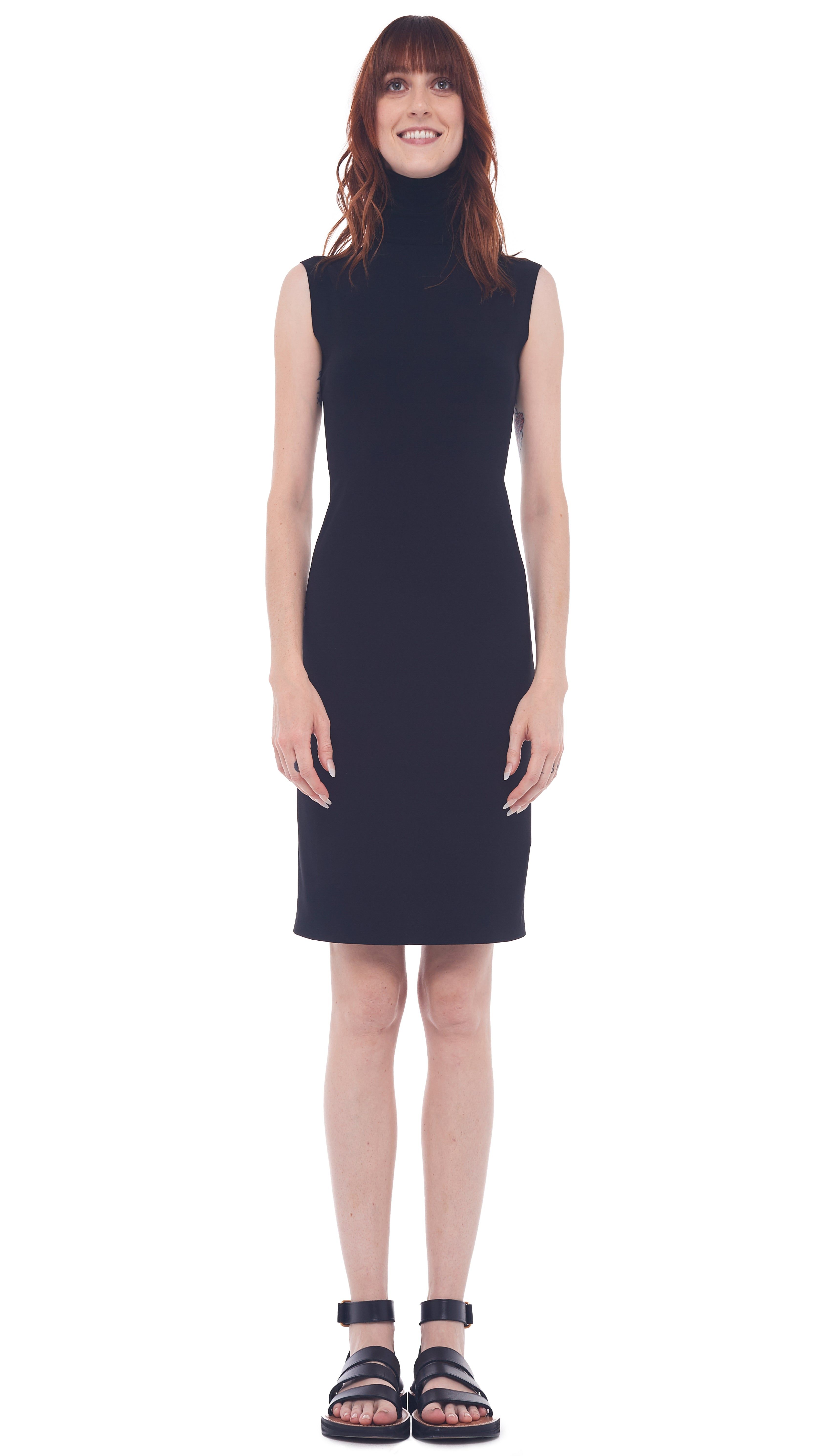 SLIM FIT TURTLE DRESS sold by Norma Kamali