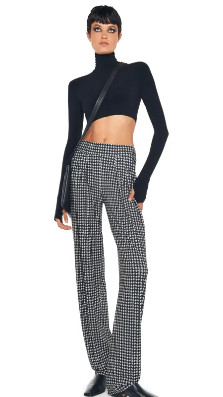 LOW RISE PLEATED TROUSER sold by Norma Kamali