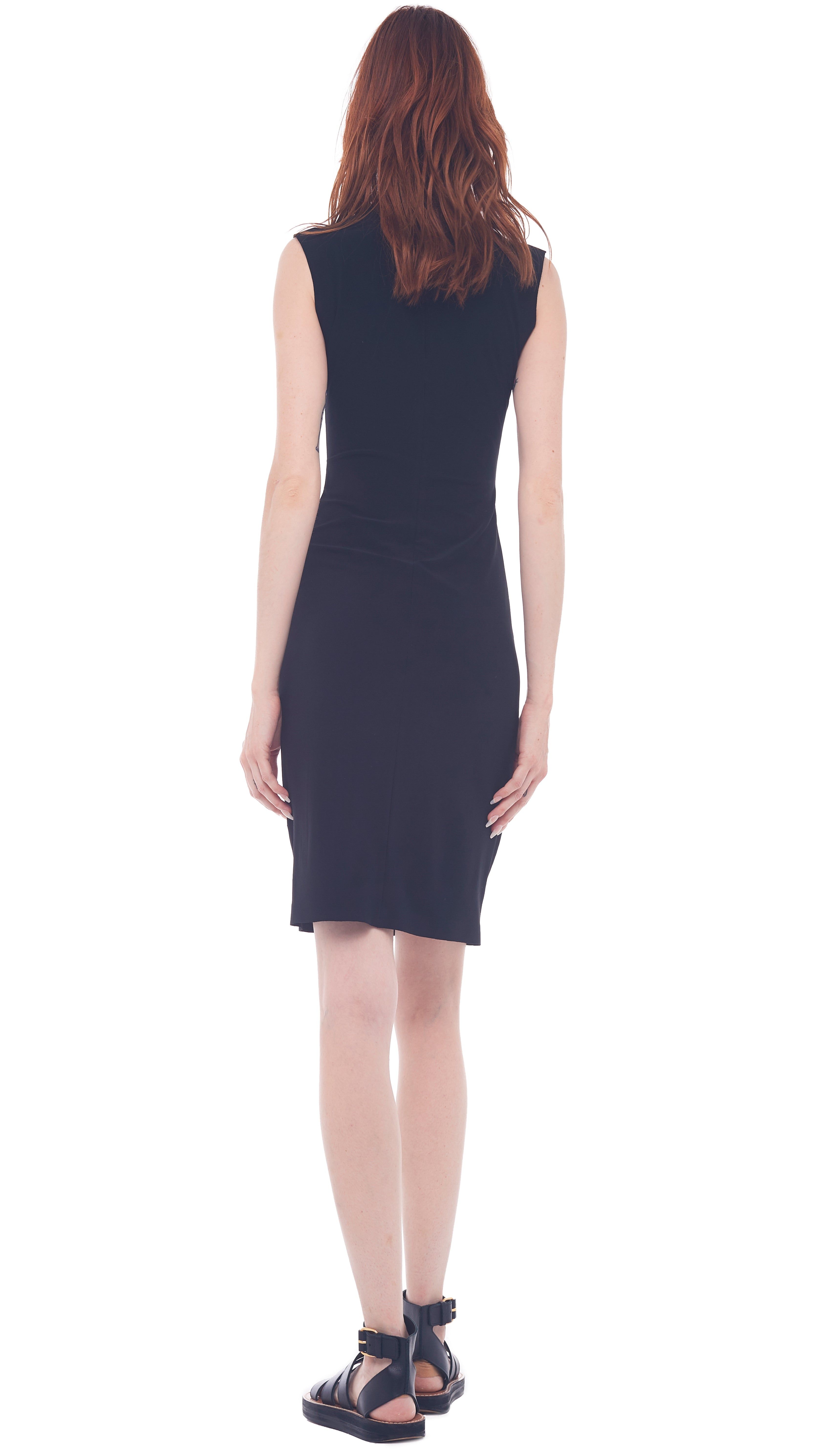 SLIM FIT TURTLE DRESS sold by Norma Kamali product image thumbnail 3