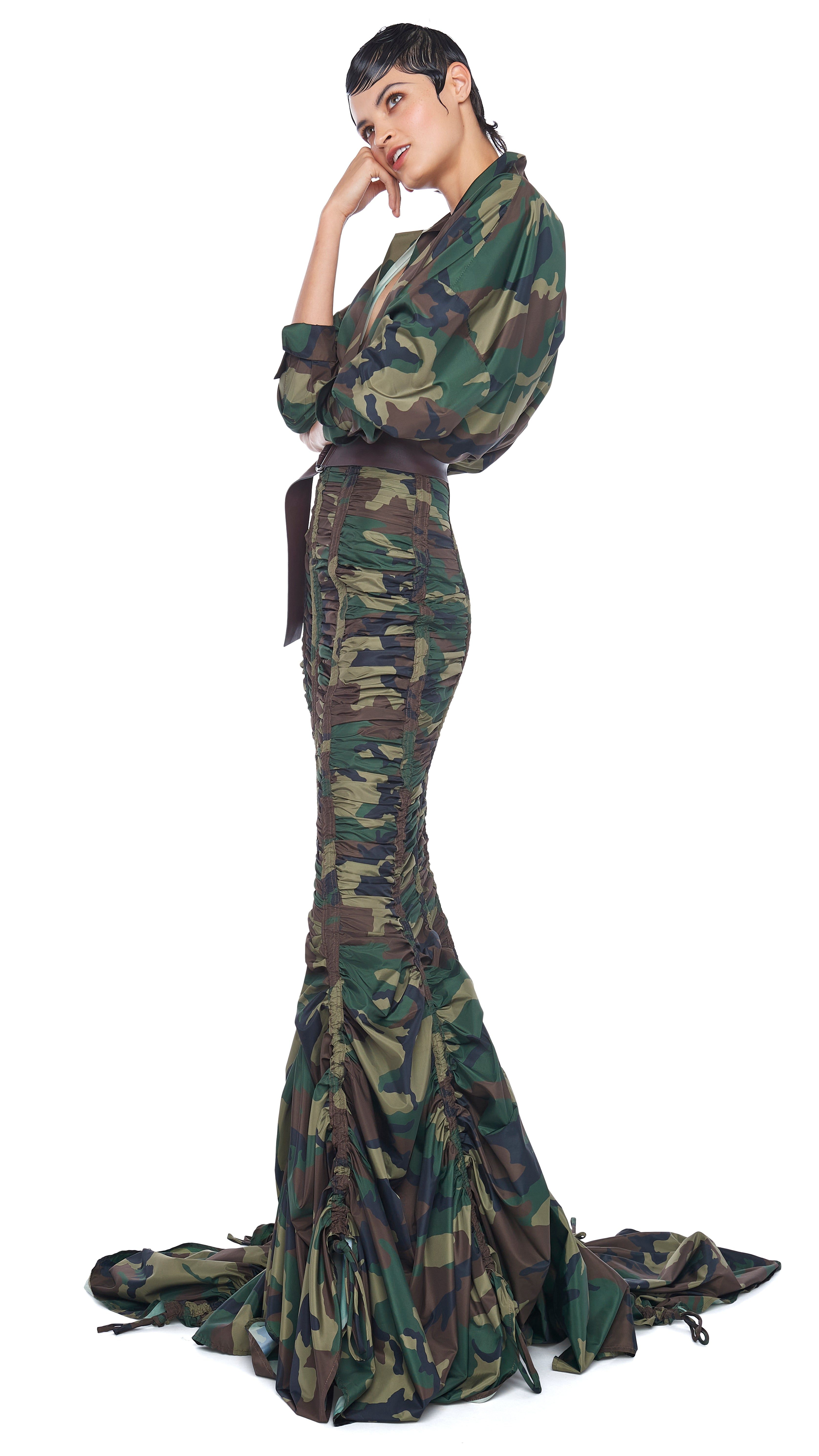 SUPER OS BF NK SHIRT BODYSUIT sold by Norma Kamali product image thumbnail 5