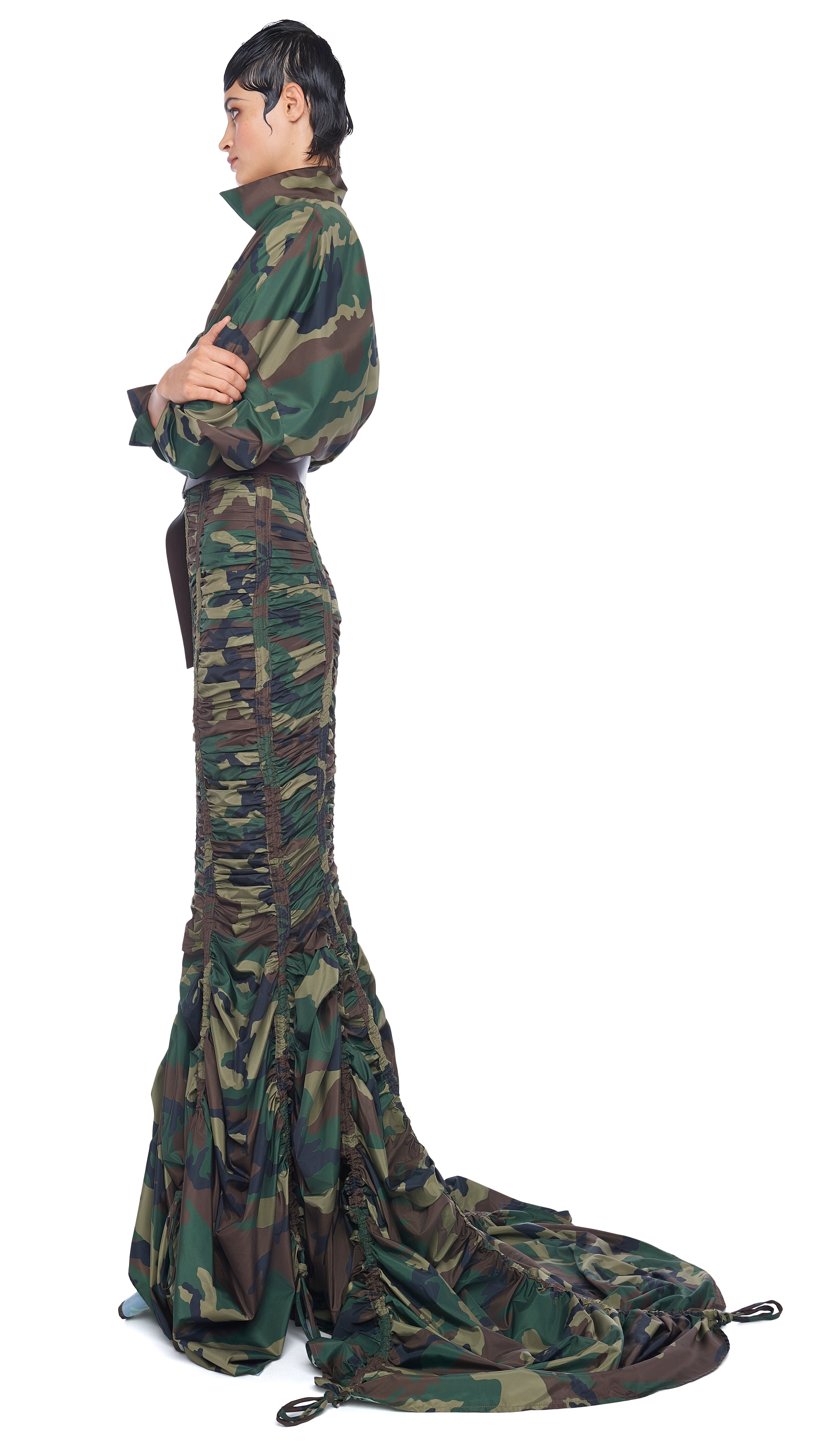 SUPER OS BF NK SHIRT BODYSUIT sold by Norma Kamali product image thumbnail 2