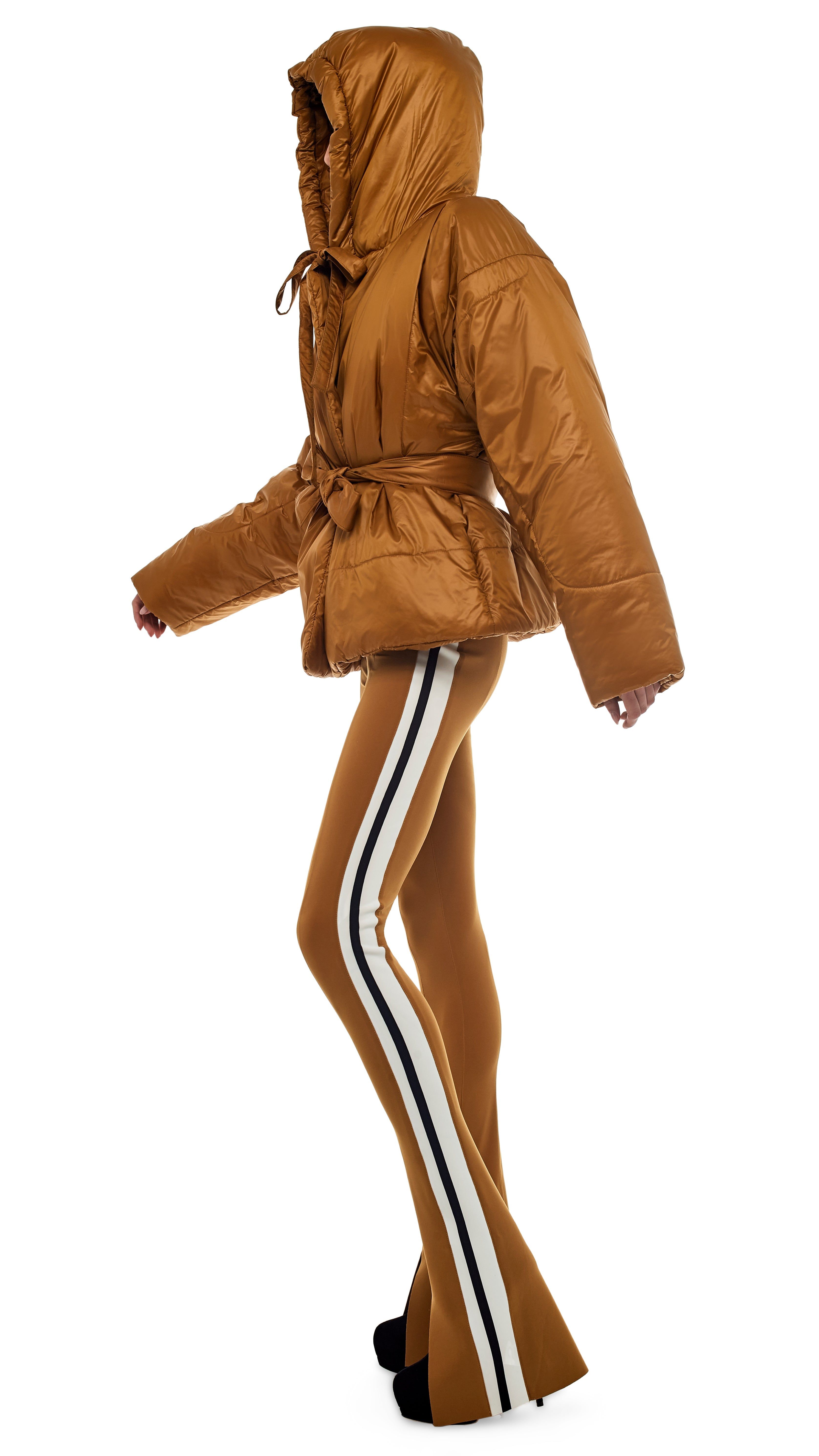 HOODED SLEEPING BAG COAT sold by Norma Kamali product image thumbnail 2