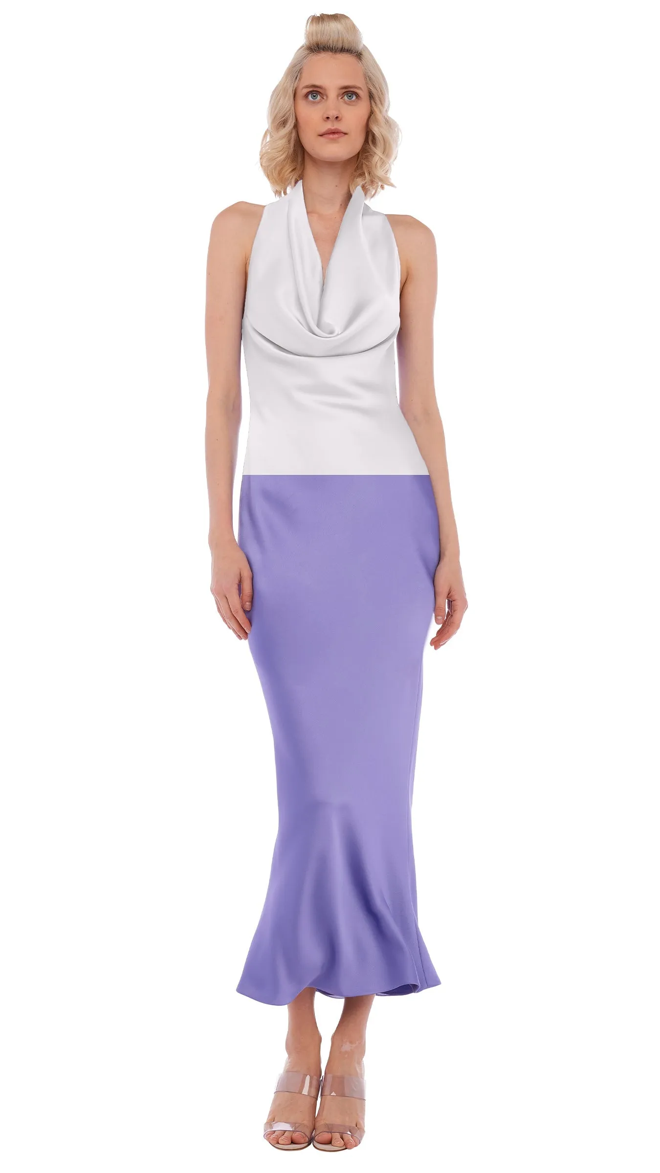 HALTER DRAPE TOP sold by Norma Kamali