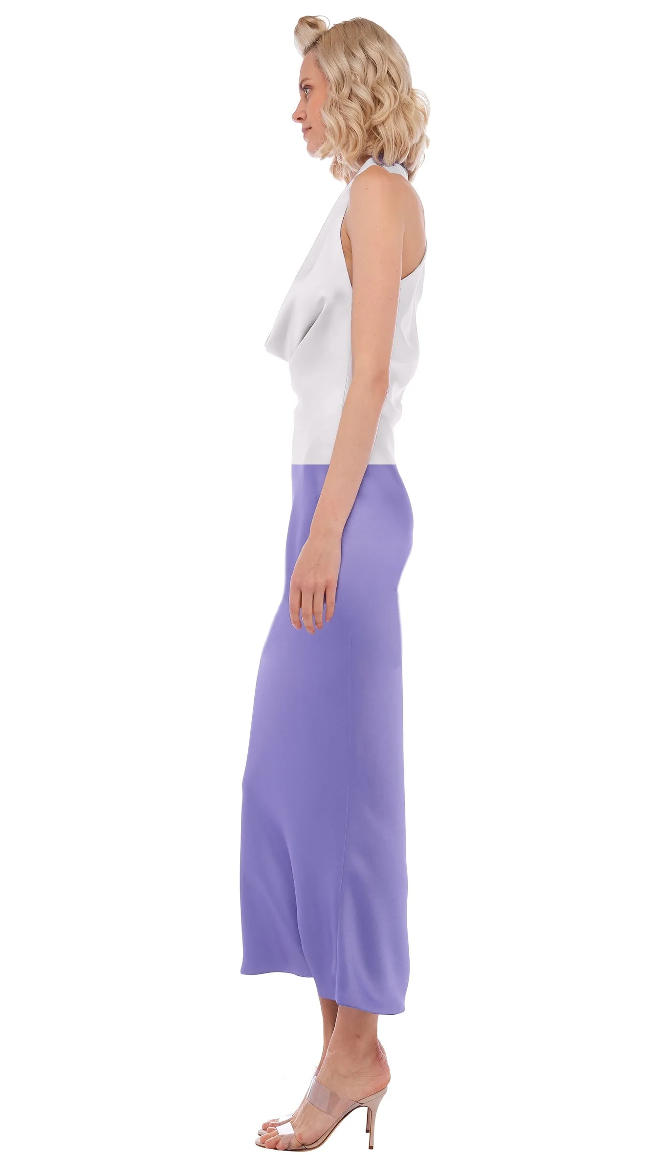 HALTER DRAPE TOP sold by Norma Kamali product image thumbnail 2