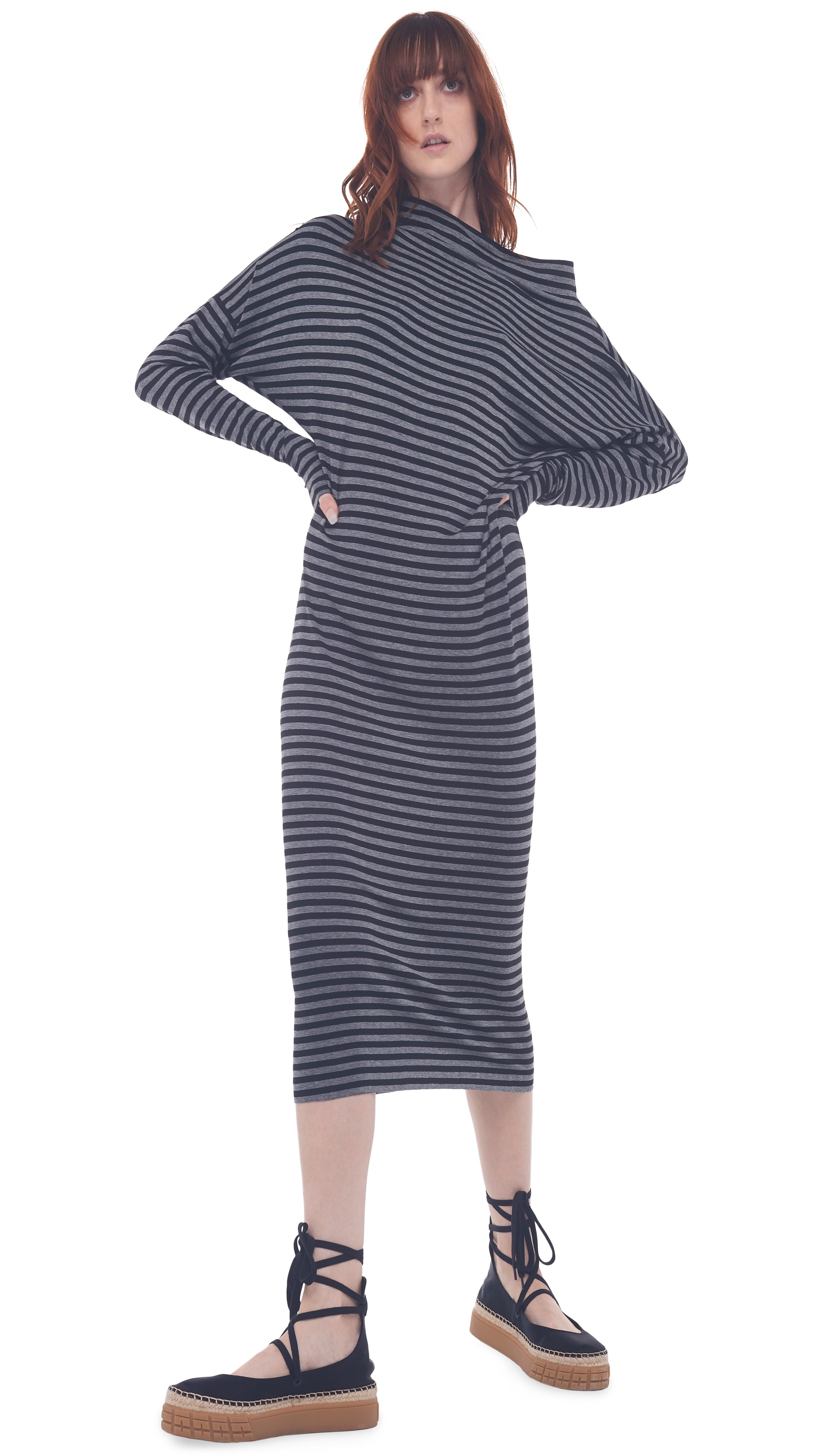 ALL IN ONE DRESS TO MIDCALF sold by Norma Kamali product image thumbnail 4