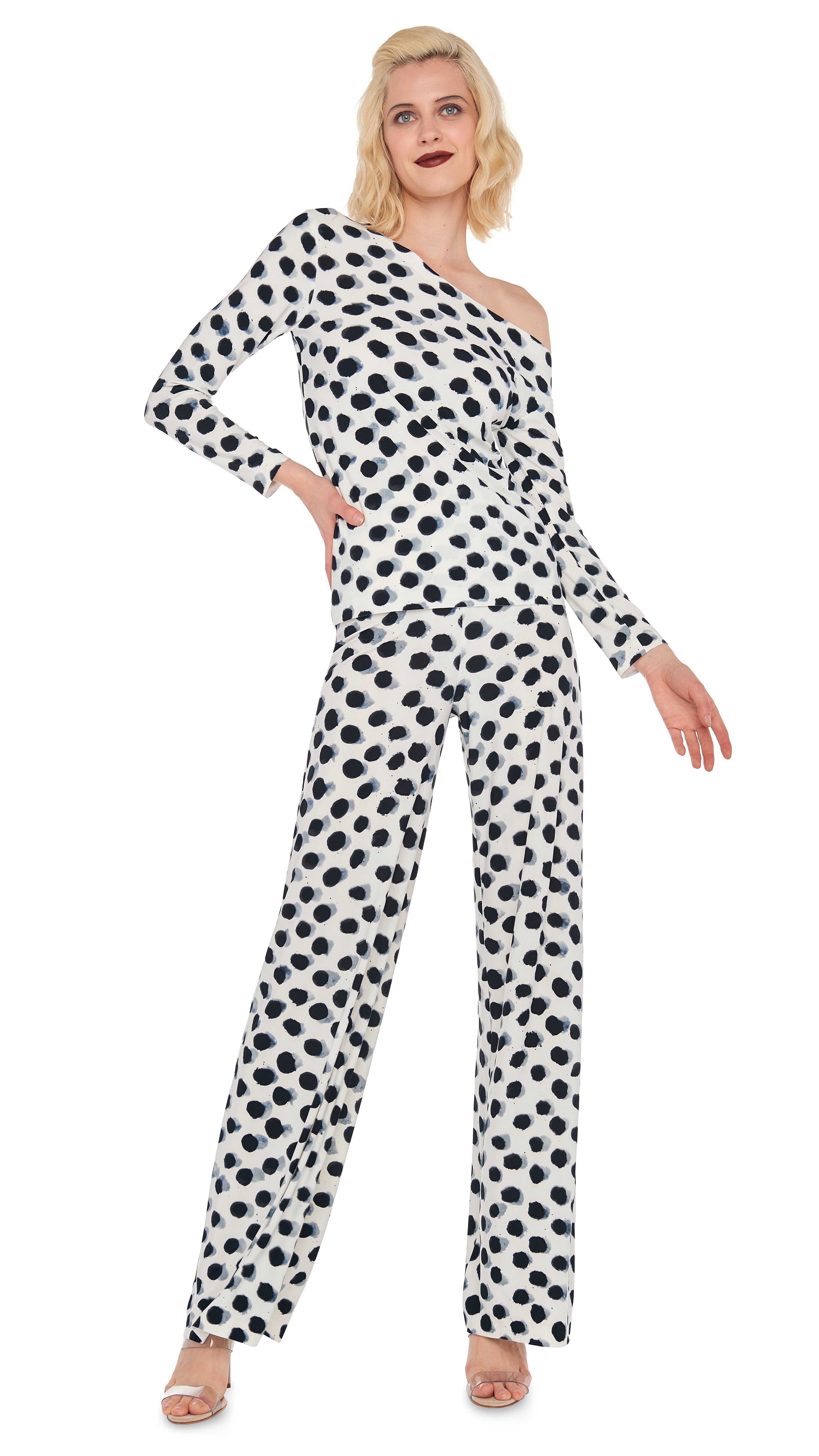 STRAIGHT LEG PANT sold by Norma Kamali product image thumbnail 7