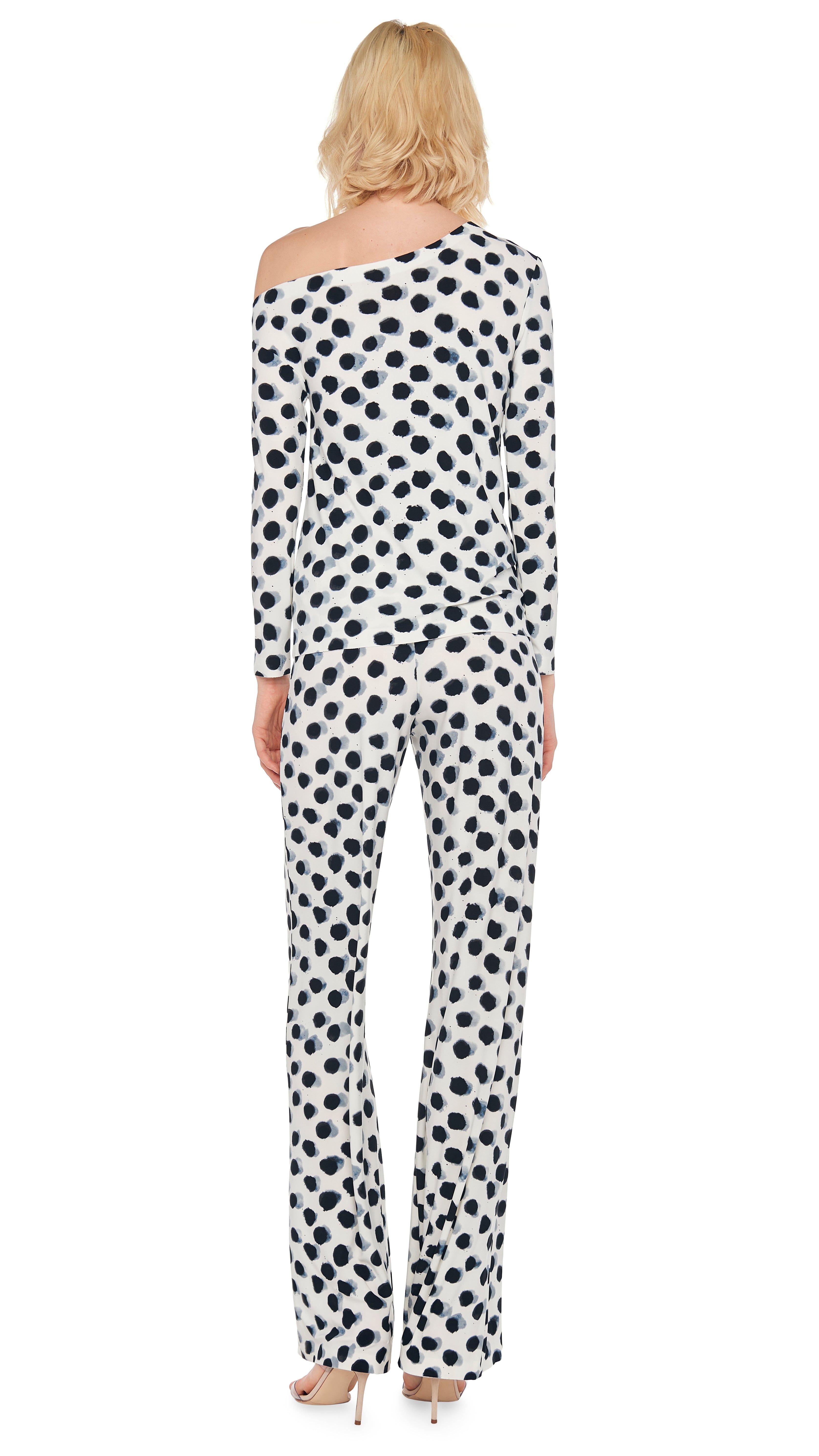 STRAIGHT LEG PANT sold by Norma Kamali product image thumbnail 3