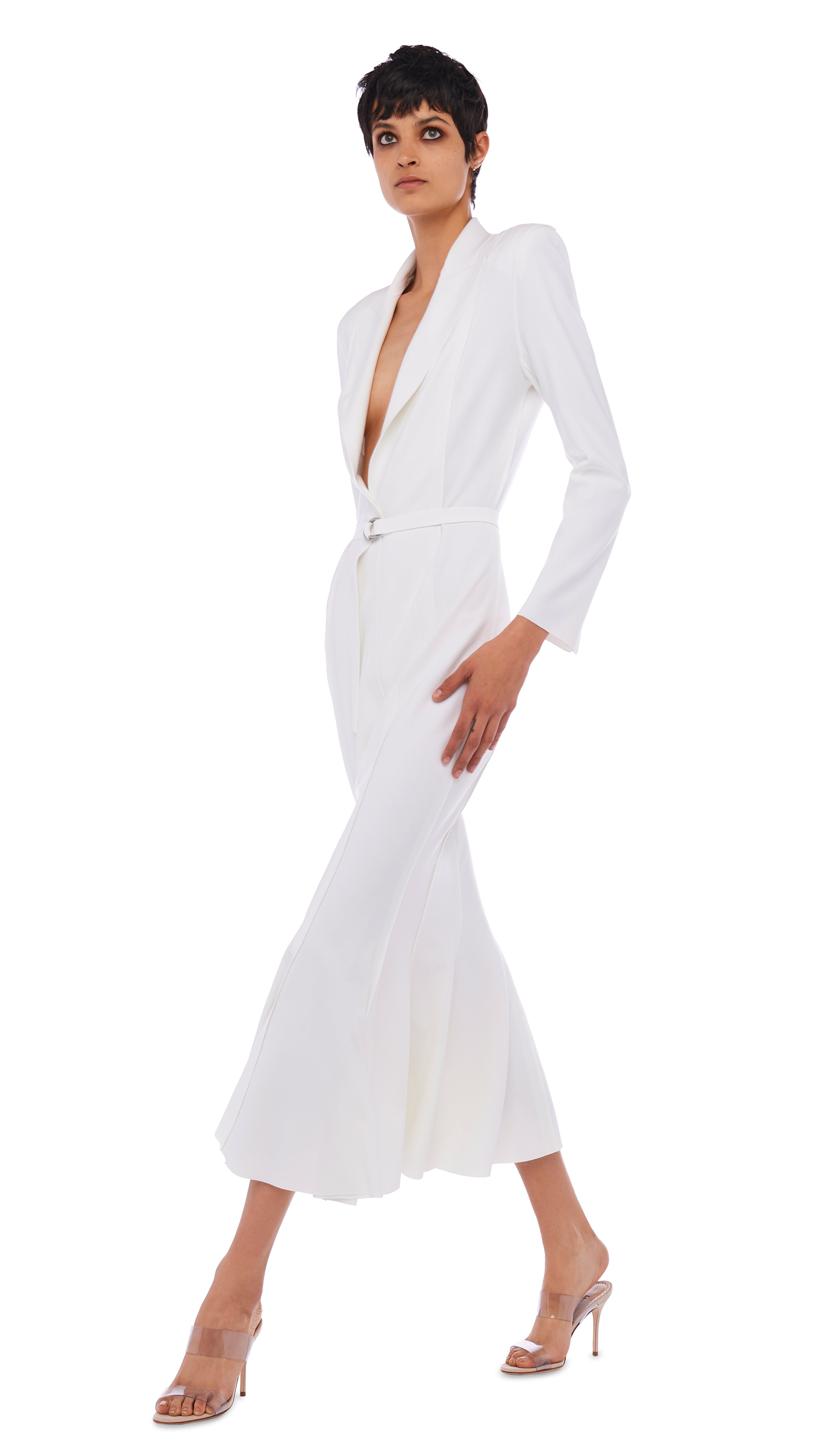 SB FISHTAIL DRESS sold by Norma Kamali product image thumbnail 4