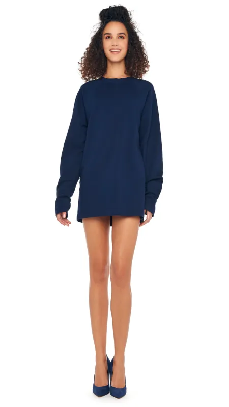 OVERSIZED RAGLAN SLEEVE MINI DRESS sold by Norma Kamali