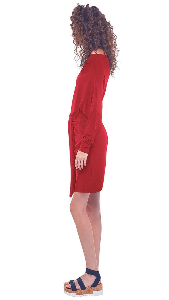 4 SLEEVE OFF SHOULDER DRESS sold by Norma Kamali product image thumbnail 3